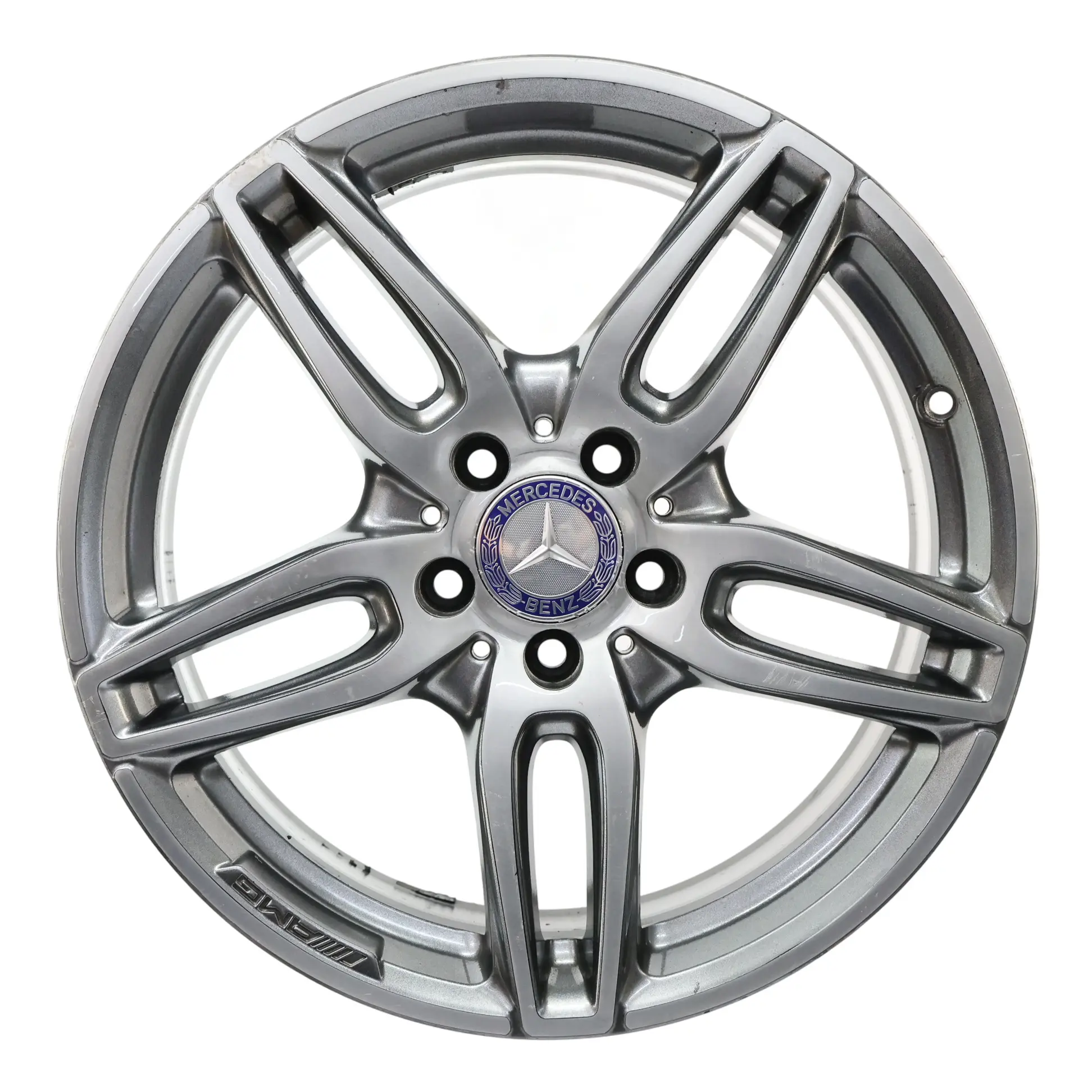 Mercedes W176 AMG Alloy Wheel Rim 18" ET:52 7,5J 5 Double Spoke A1764010700