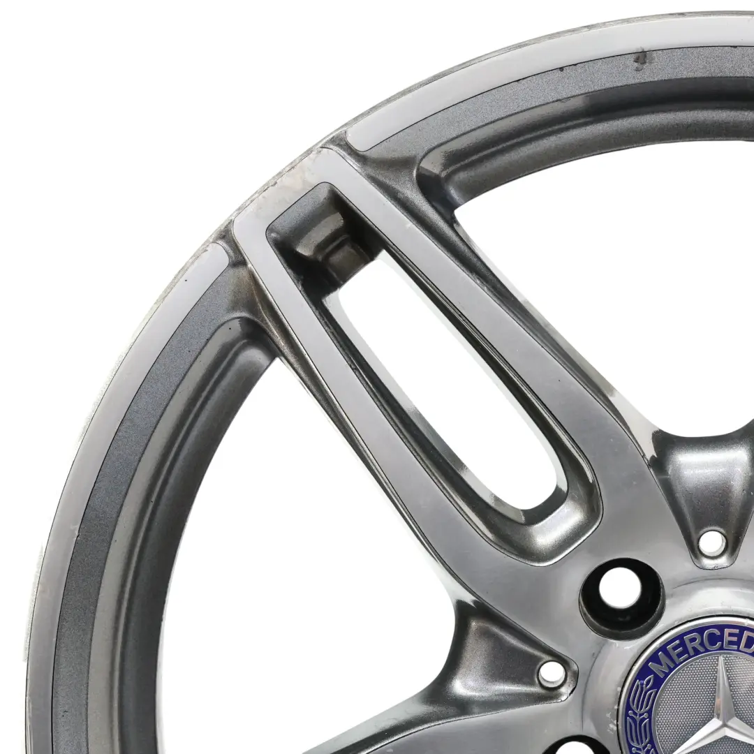 Mercedes W176 AMG Alloy Wheel Rim 18" ET:52 7,5J 5 Double Spoke A1764010700