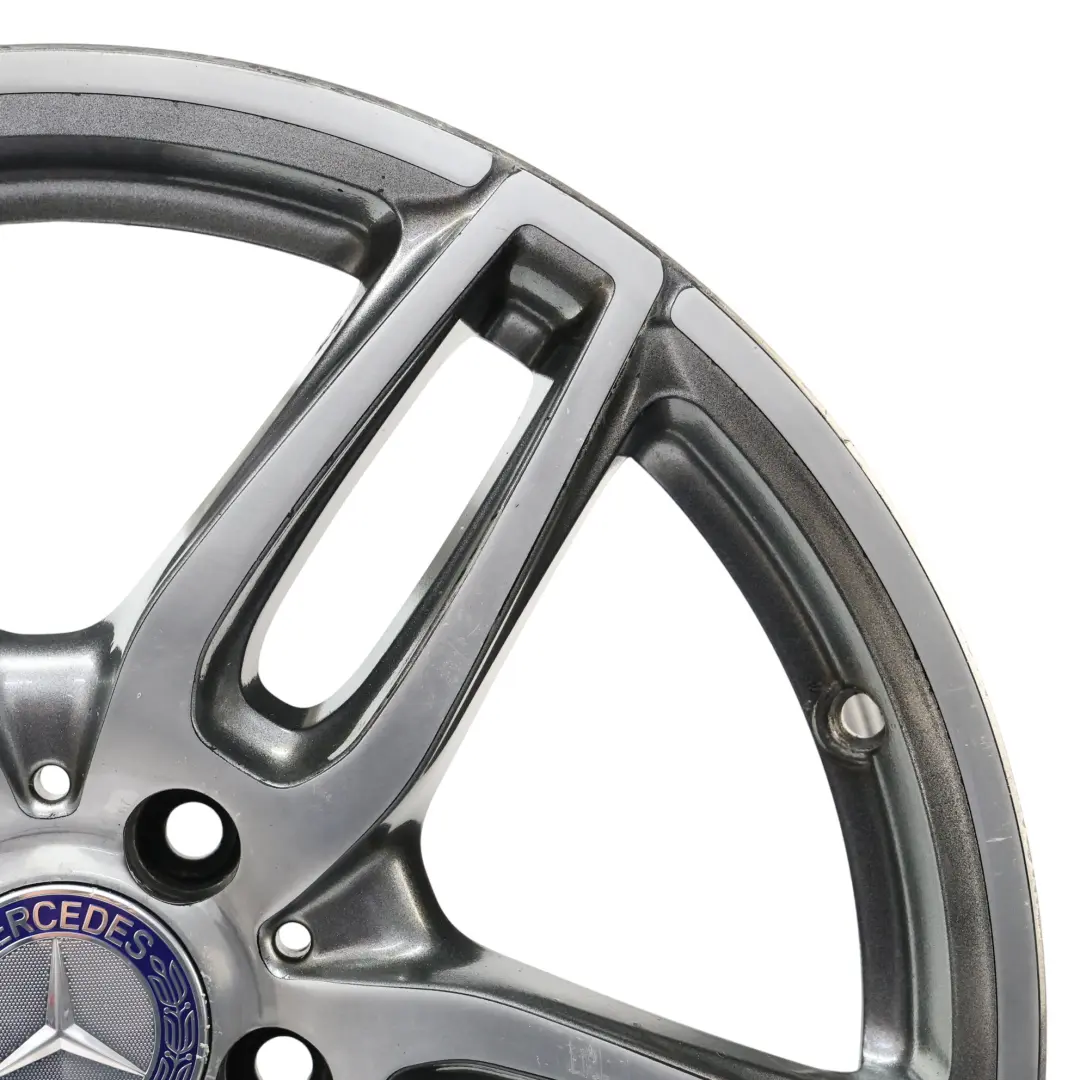 Mercedes W176 AMG Alloy Wheel Rim 18" ET:52 7,5J 5 Double Spoke A1764010700