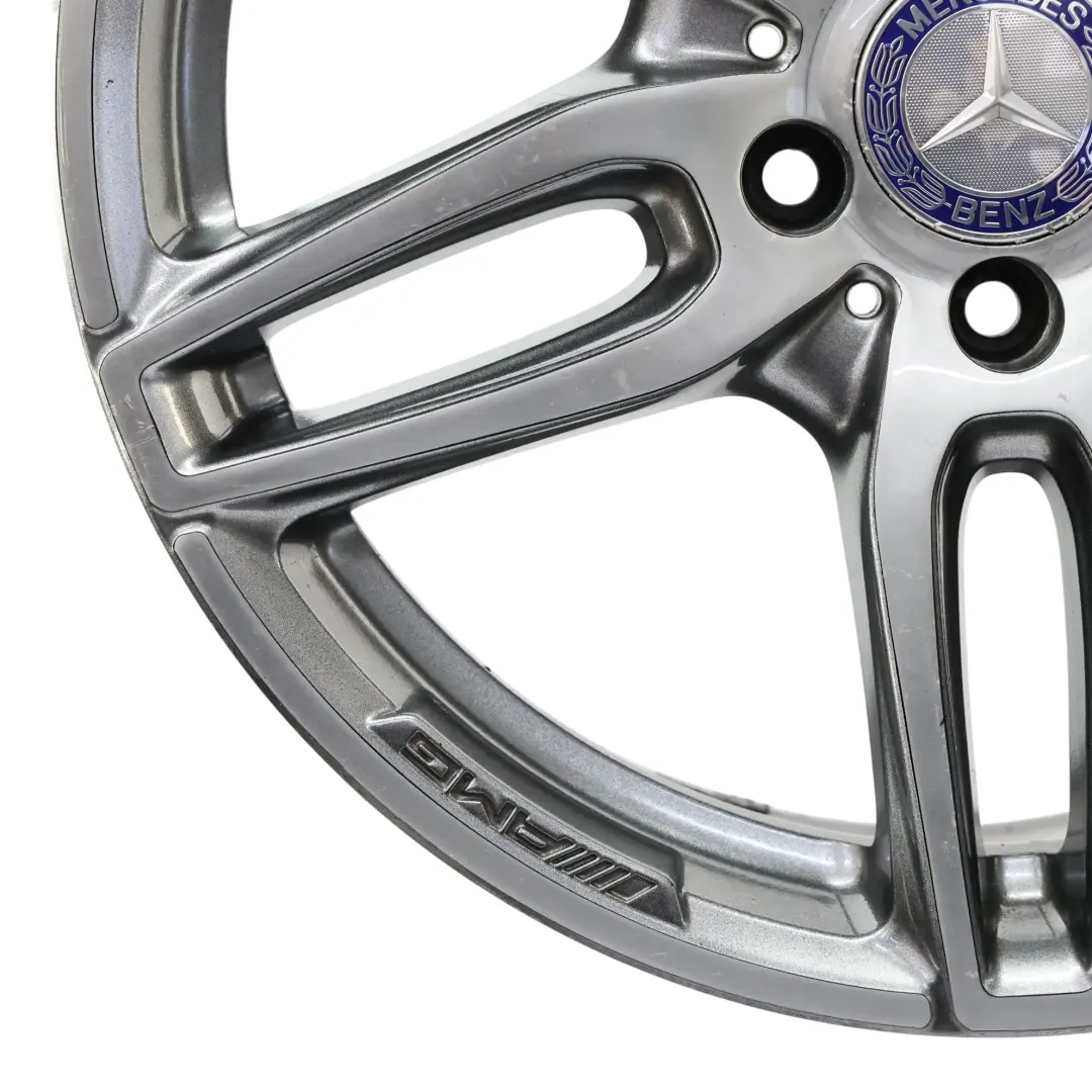 Mercedes W176 AMG Alloy Wheel Rim 18" ET:52 7,5J 5 Double Spoke A1764010700