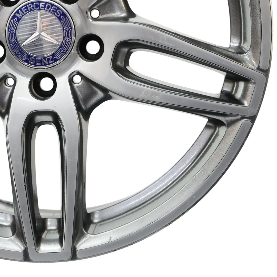 Mercedes W176 AMG Alloy Wheel Rim 18" ET:52 7,5J 5 Double Spoke A1764010700