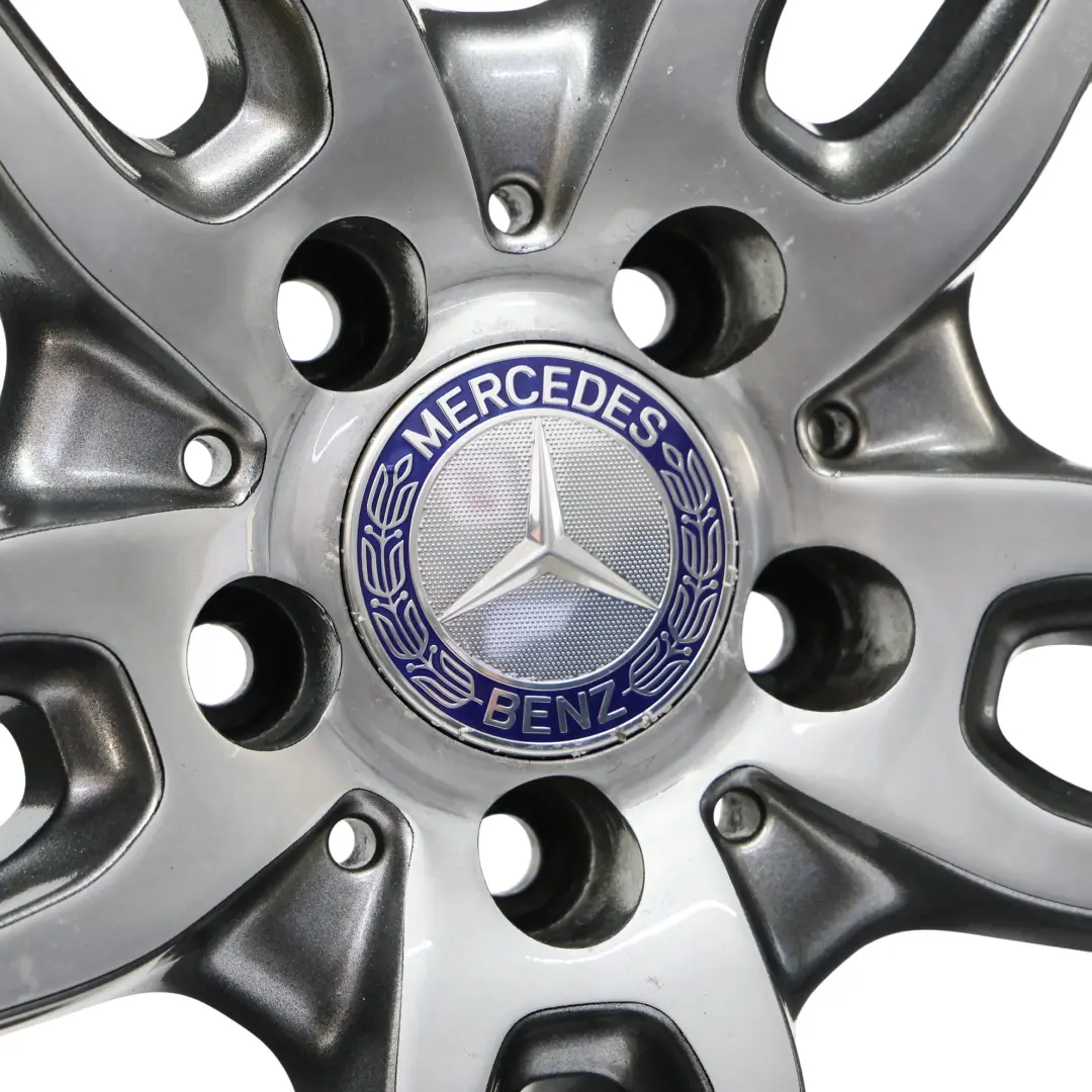Mercedes W176 AMG Alloy Wheel Rim 18" ET:52 7,5J 5 Double Spoke A1764010700