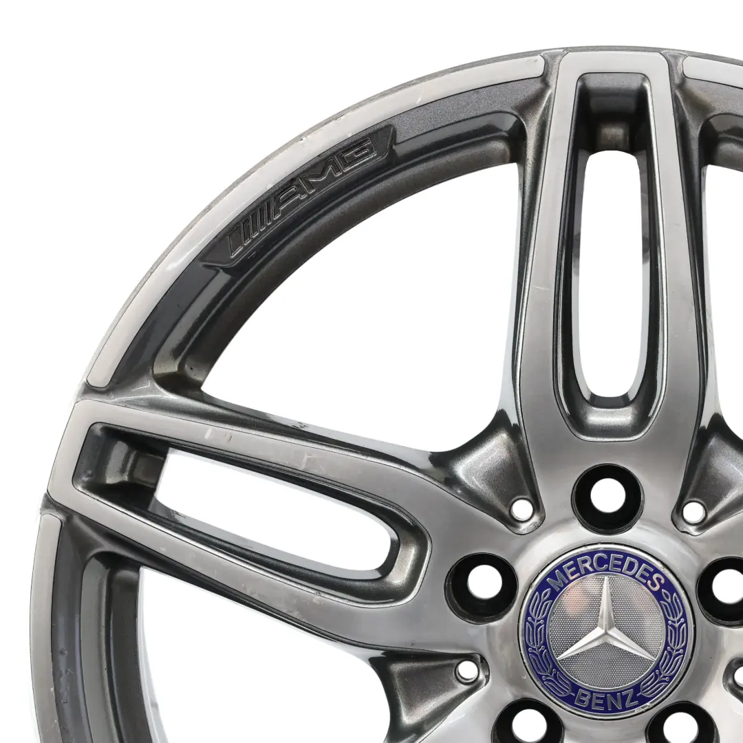 Mercedes W176 AMG Alloy Wheel Rim 18" ET:52 7,5J 5 Double Spoke A1764010700