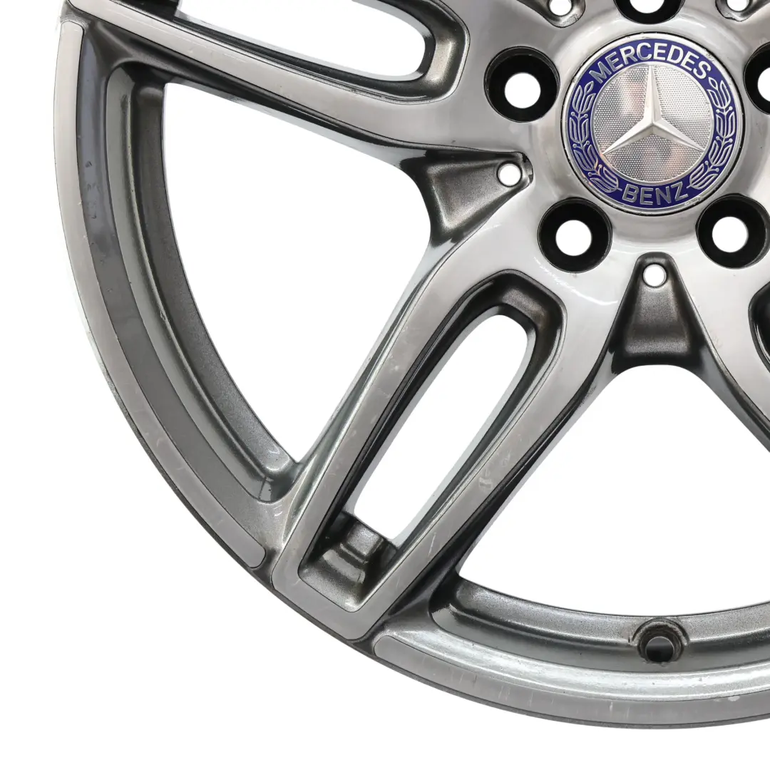 Mercedes W176 AMG Alloy Wheel Rim 18" ET:52 7,5J 5 Double Spoke A1764010700