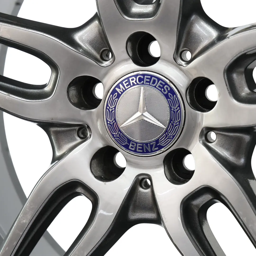 Mercedes W176 AMG Alloy Wheel Rim 18" ET:52 7,5J 5 Double Spoke A1764010700