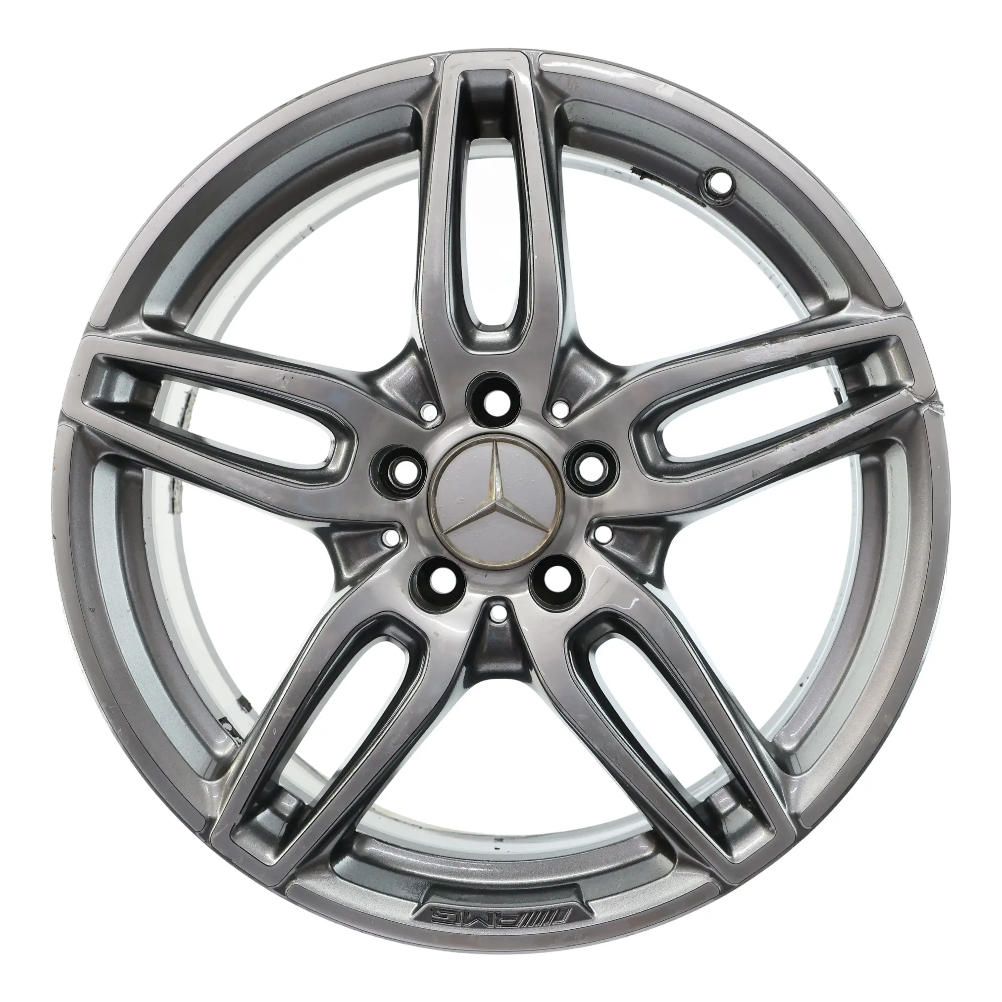 Mercedes W176 Alloy Wheel Rim AMG 18" ET:52 7,5J 5 Double Spoke A1764010700