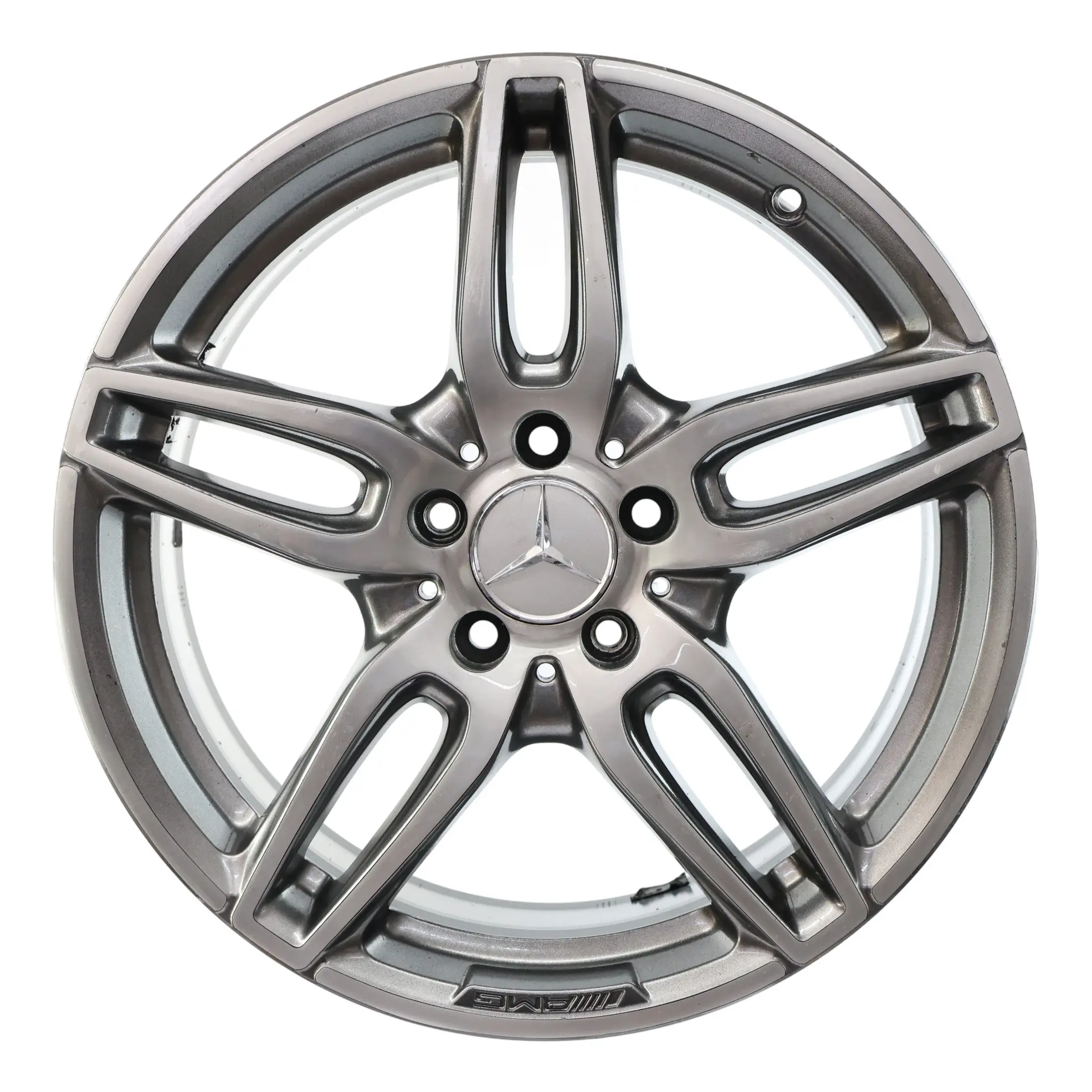 Mercedes W176 AMG Alloy Wheel Rim 18" ET:52 7,5J 5 Double Spoke A1764010700