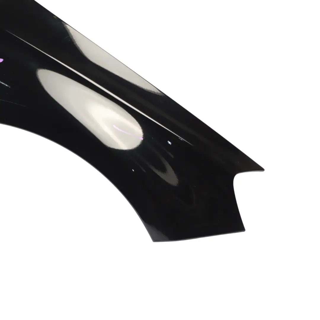 Mercedes W176 Wing Fender Panel Front Right O/S Side Trim Kosmos Black - 191