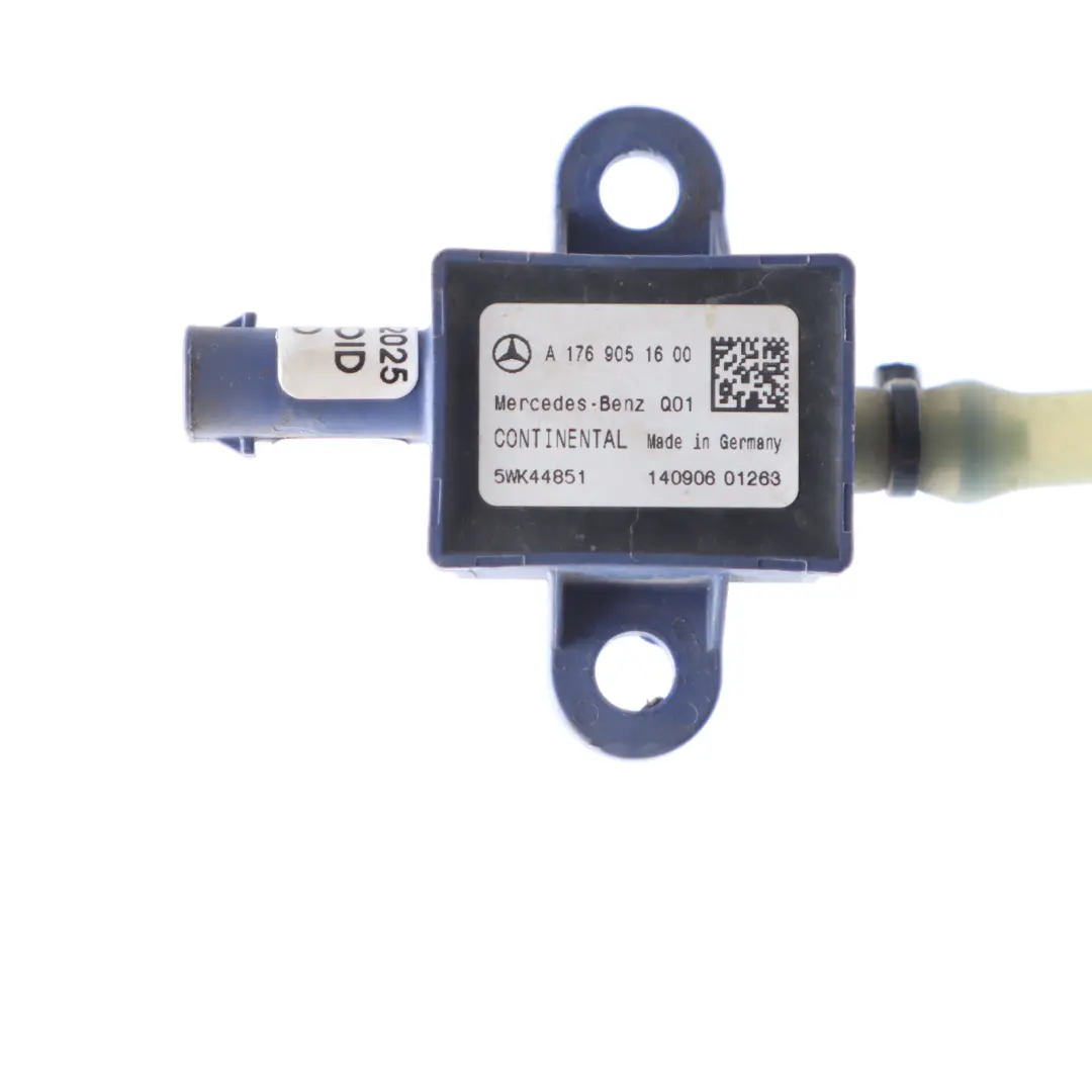 Mercedes W176 Front Pressure Impact Crash Sensor Module With Hose A1769051600