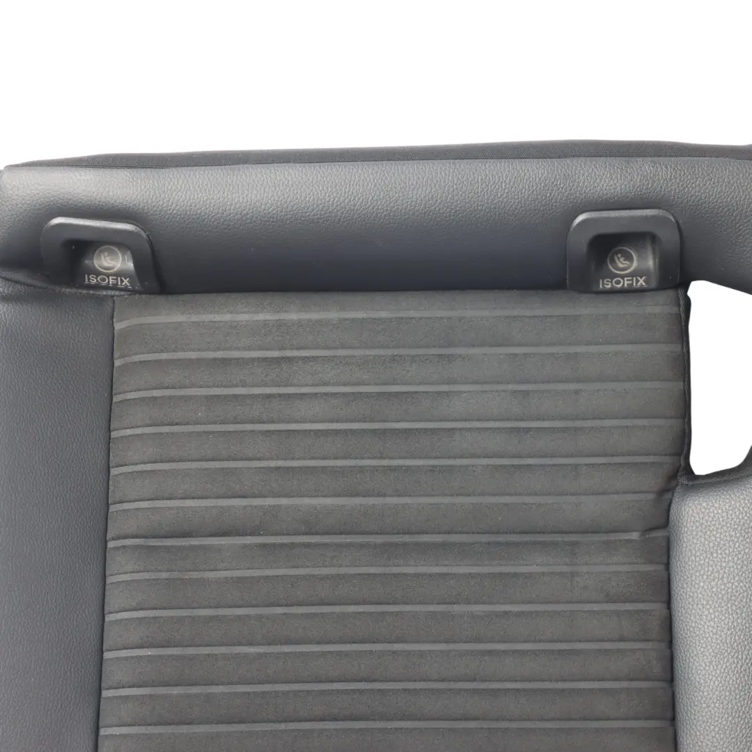 Rear Seat Bench Mercedes CLA C117 W176 Couch Covering Black Fabric Leather 