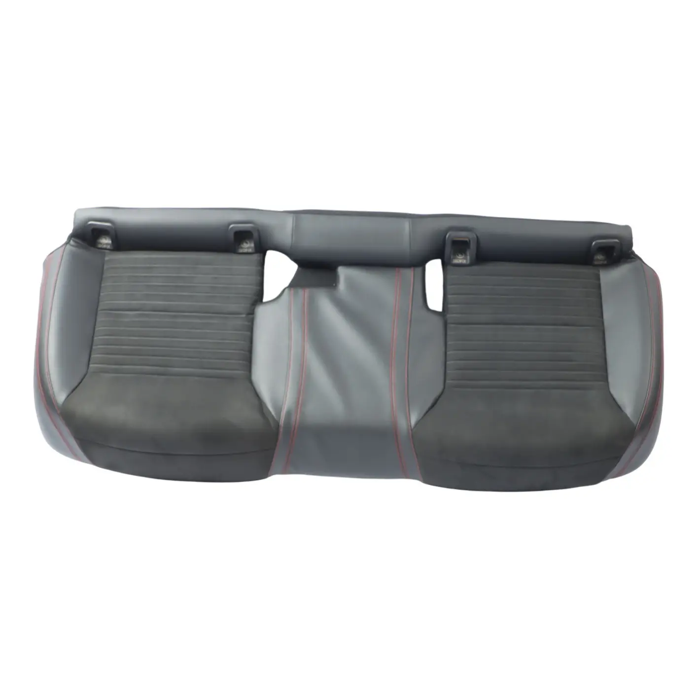 Rear Seat Bench Mercedes CLA C117 W176 Couch Covering Black Fabric Leather