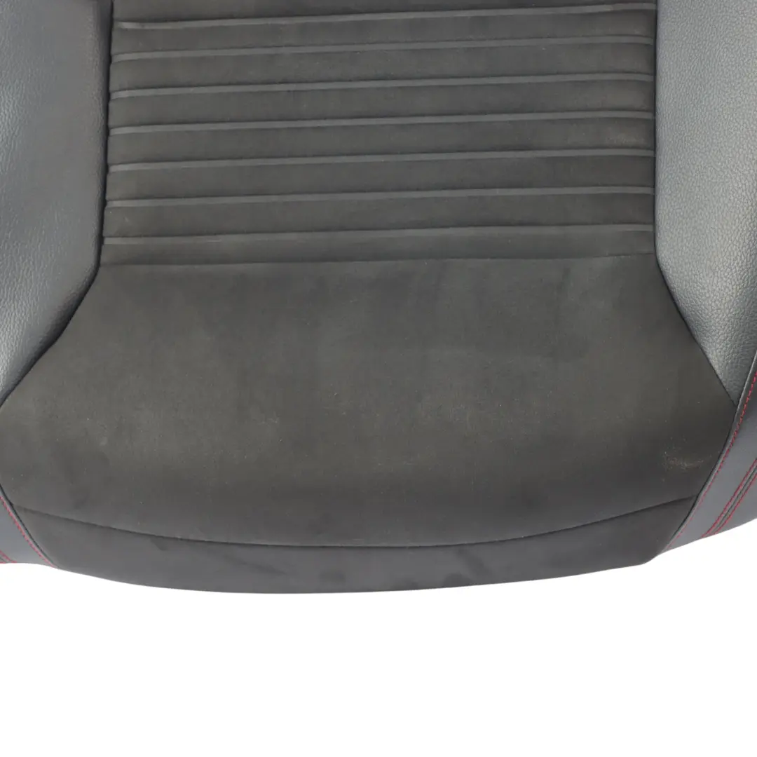 Rear Seat Bench Mercedes CLA C117 W176 Couch Covering Black Fabric Leather 