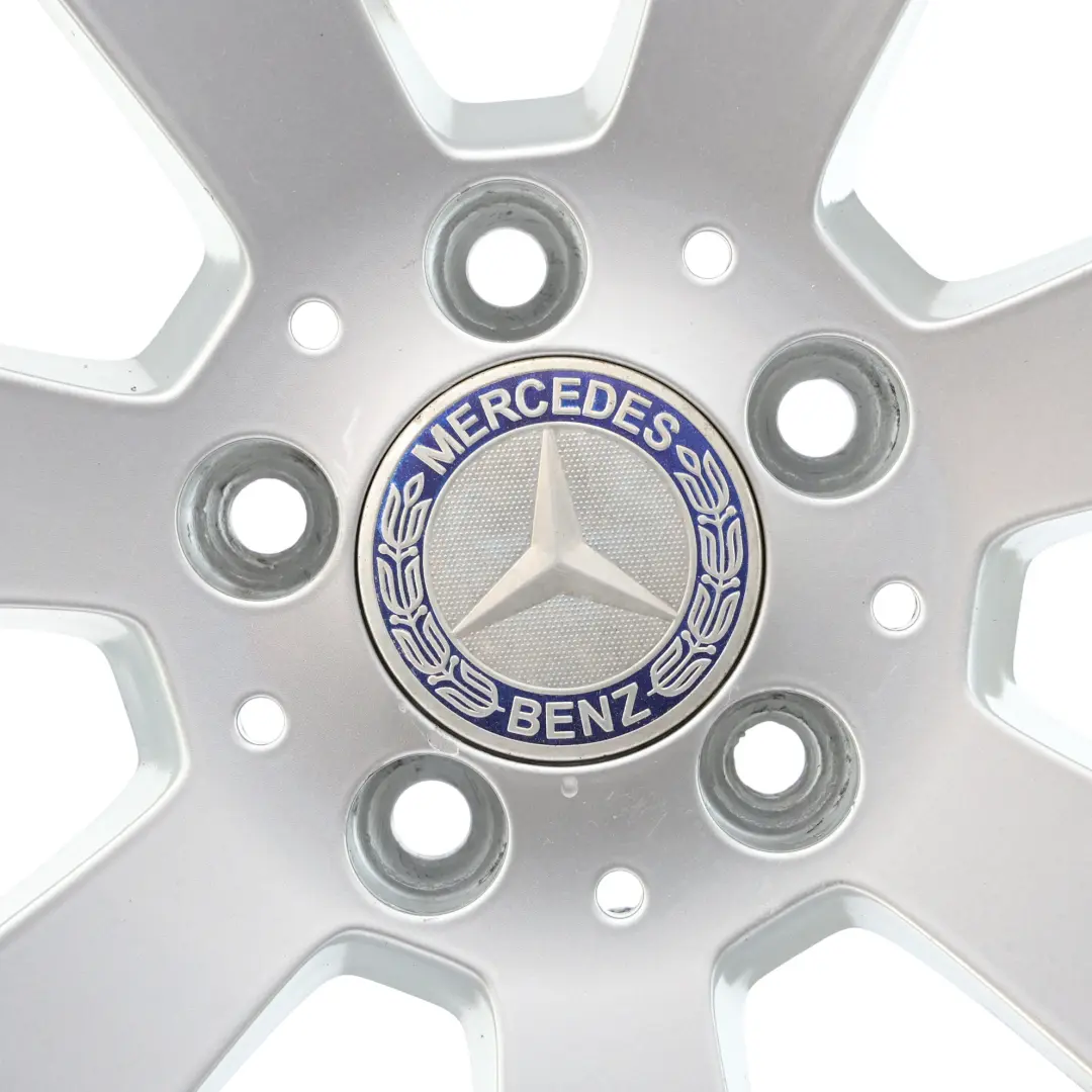 Silber 7-Loch Leichtmetallfelge 16" ET:43 7J Mercedes W204 - SKU A2044011102-1 - Teilenummer A2044011102