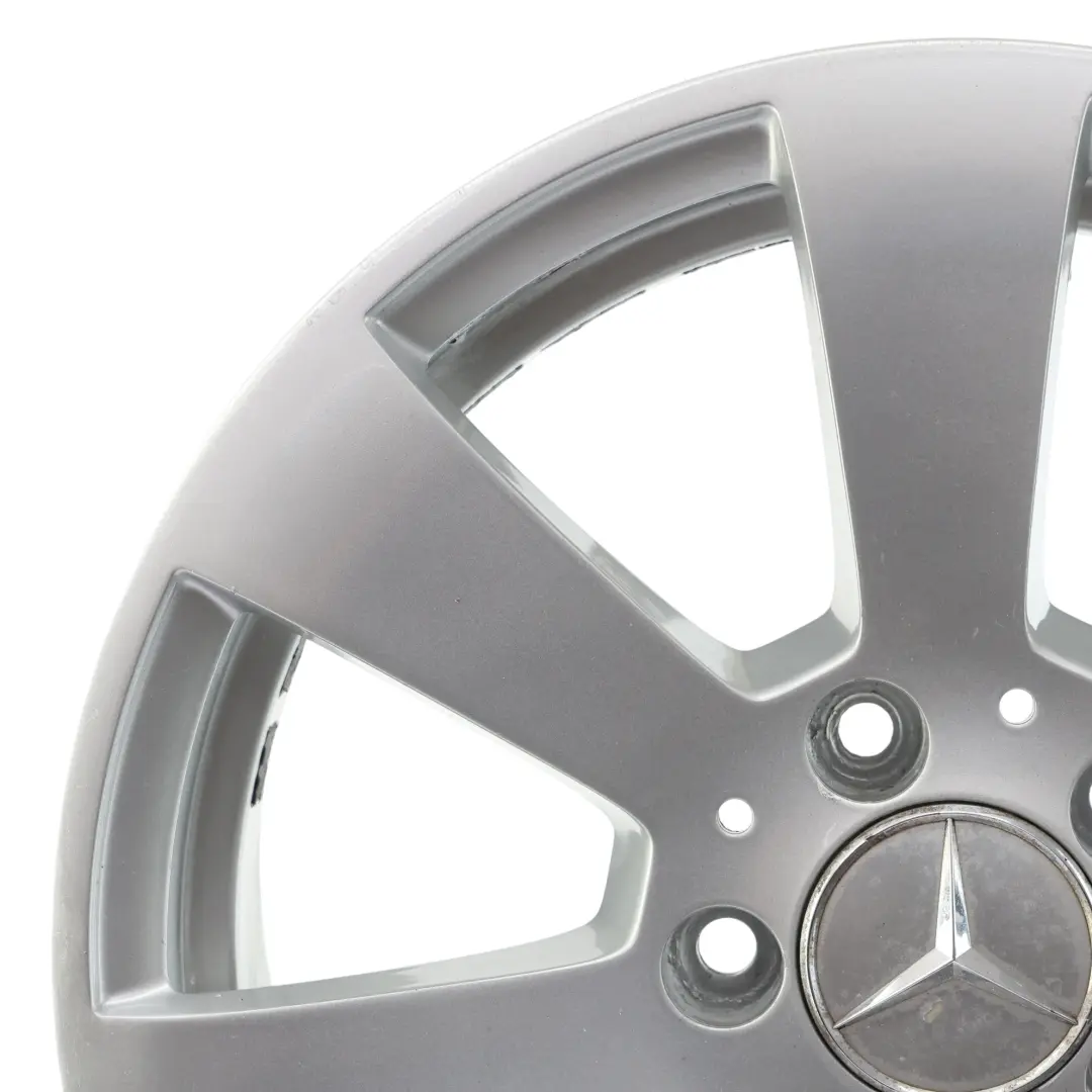 Alloy Wheel Rim 16" 7 Hole ET:43 7J Mercedes W204 Silver - SKU A2044011102-2 - Part number A2044011102