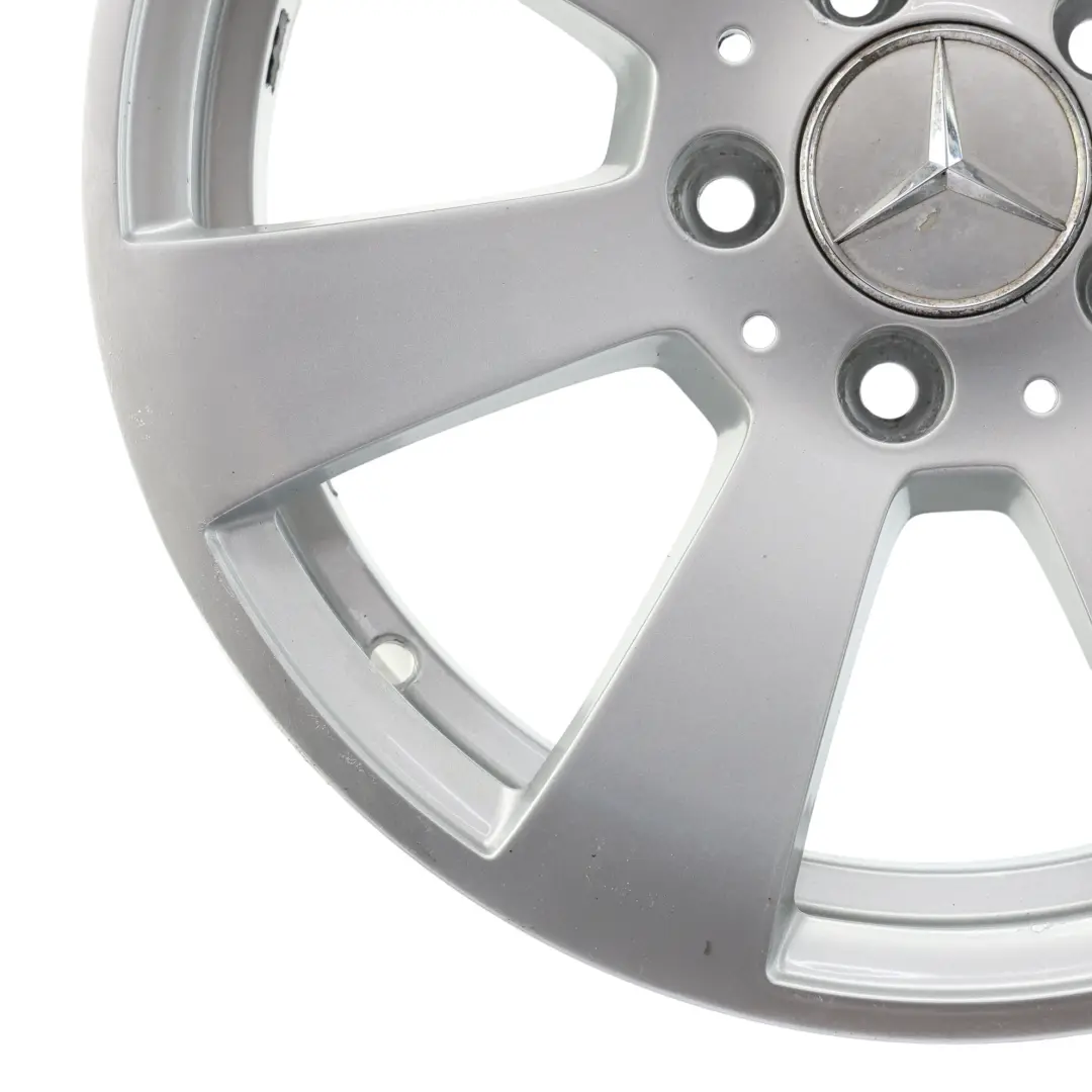 Alloy Wheel Rim 16" 7 Hole ET:43 7J Mercedes W204 Silver - SKU A2044011102-2 - Part number A2044011102