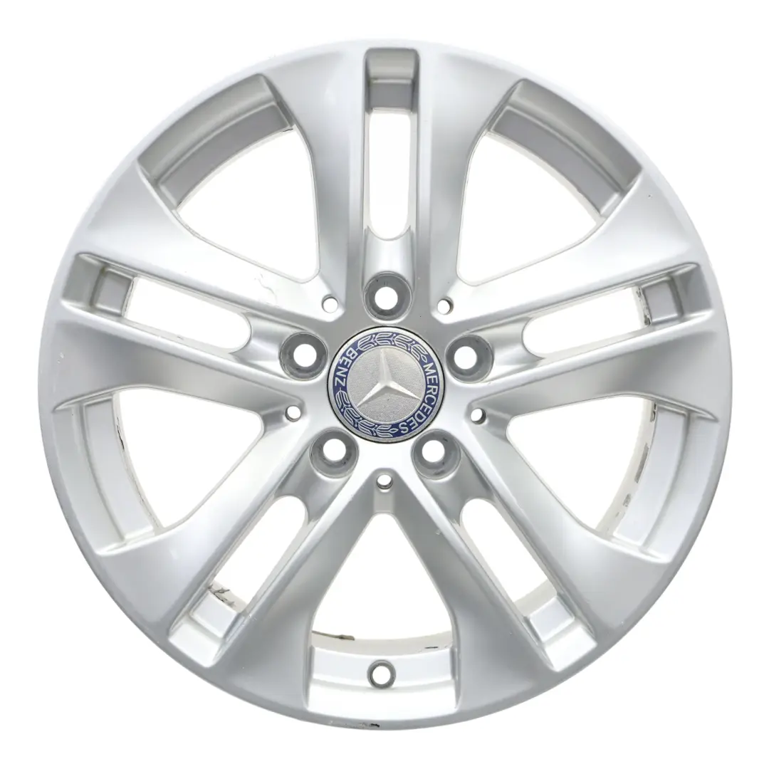 Mercedes W204 cerchio in lega 16" ET:43 7J 5 doppie razze A2044017202