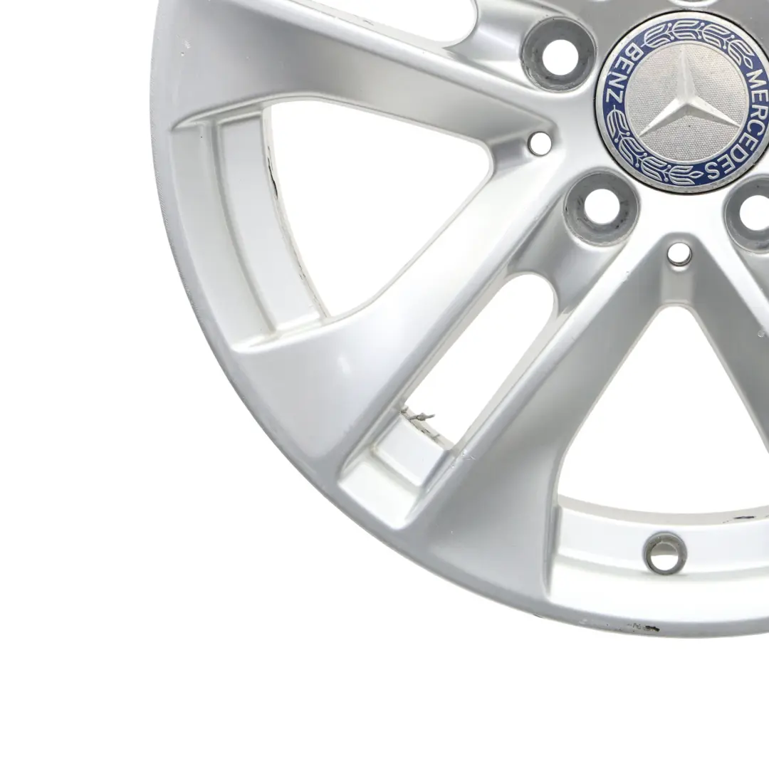 Mercedes W204 cerchio in lega 16" ET:43 7J 5 doppie razze A2044017202