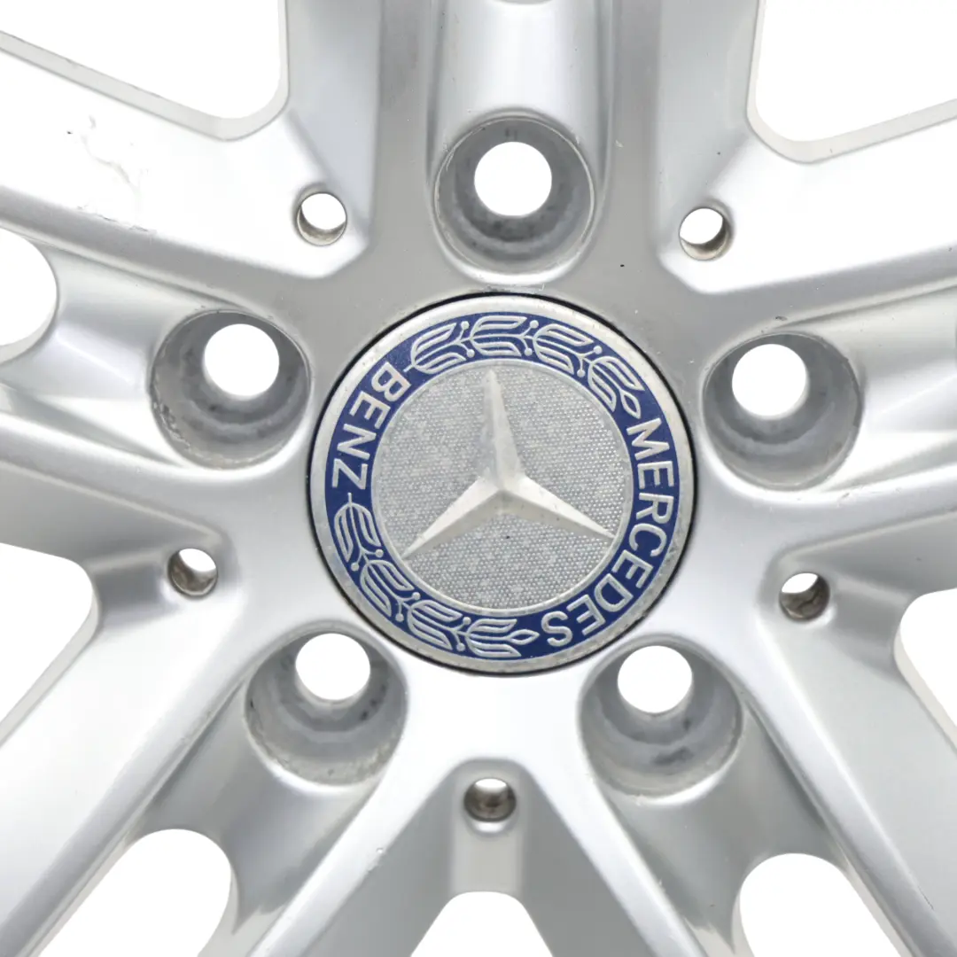 Mercedes W204 cerchio in lega 16" ET:43 7J 5 doppie razze A2044017202