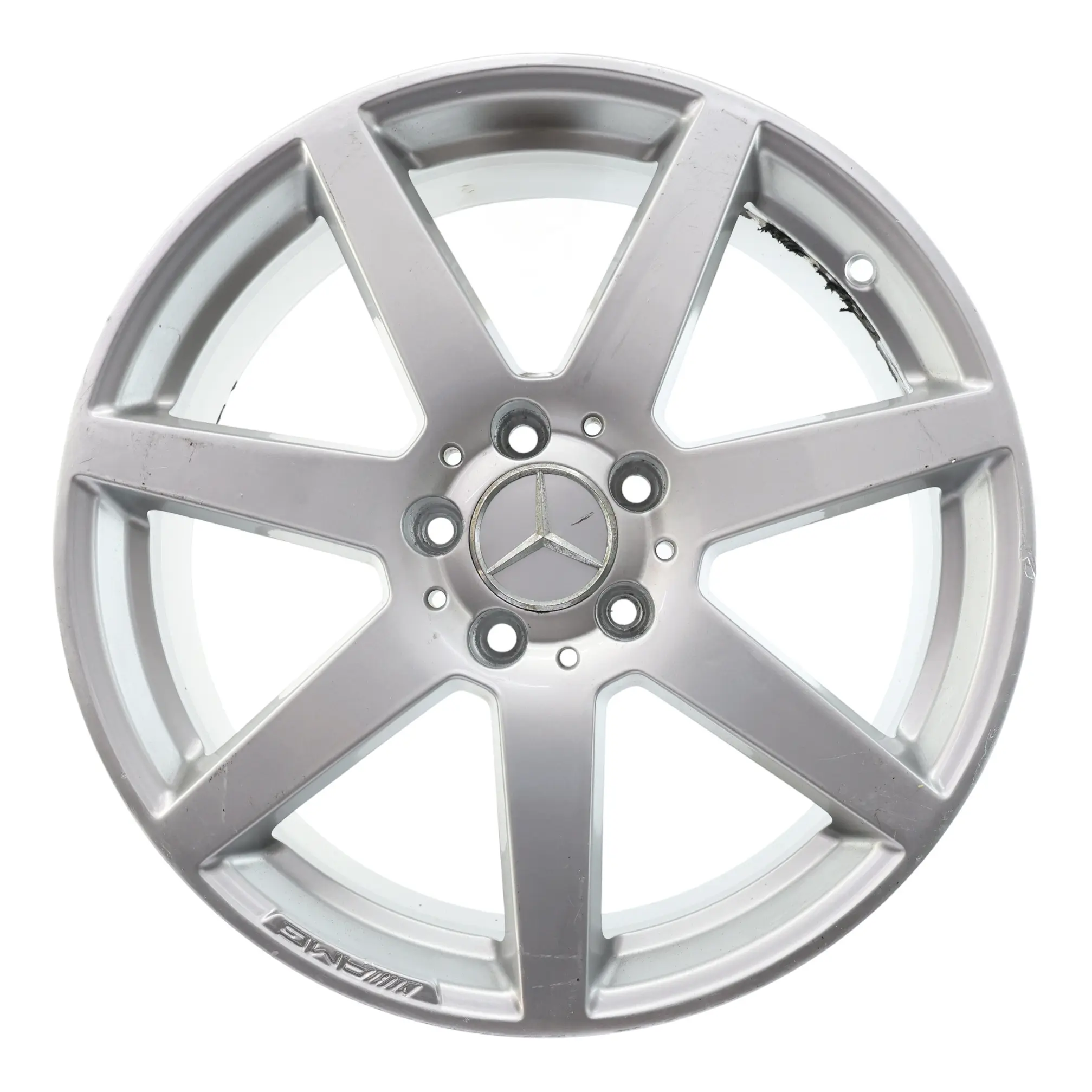 Mercedes W204 7-Spoke Front Alloy Wheel Rim 18" 8J ET:50 A2044019802