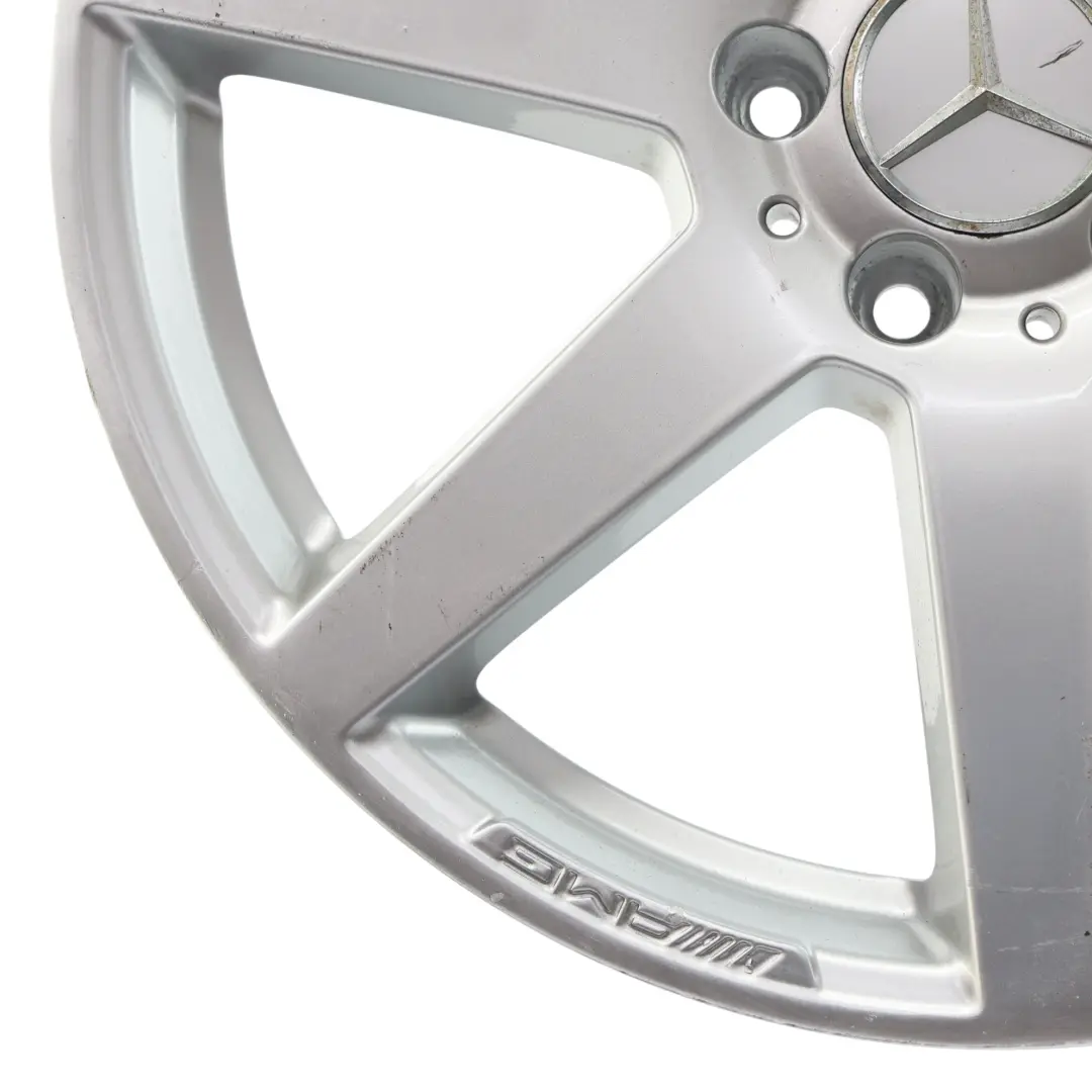 7-Speichen Leichtmetallfelge vorne 18" 8J ET:50 Mercedes W204 - SKU A2044019802-1 - Teilenummer A2044019802