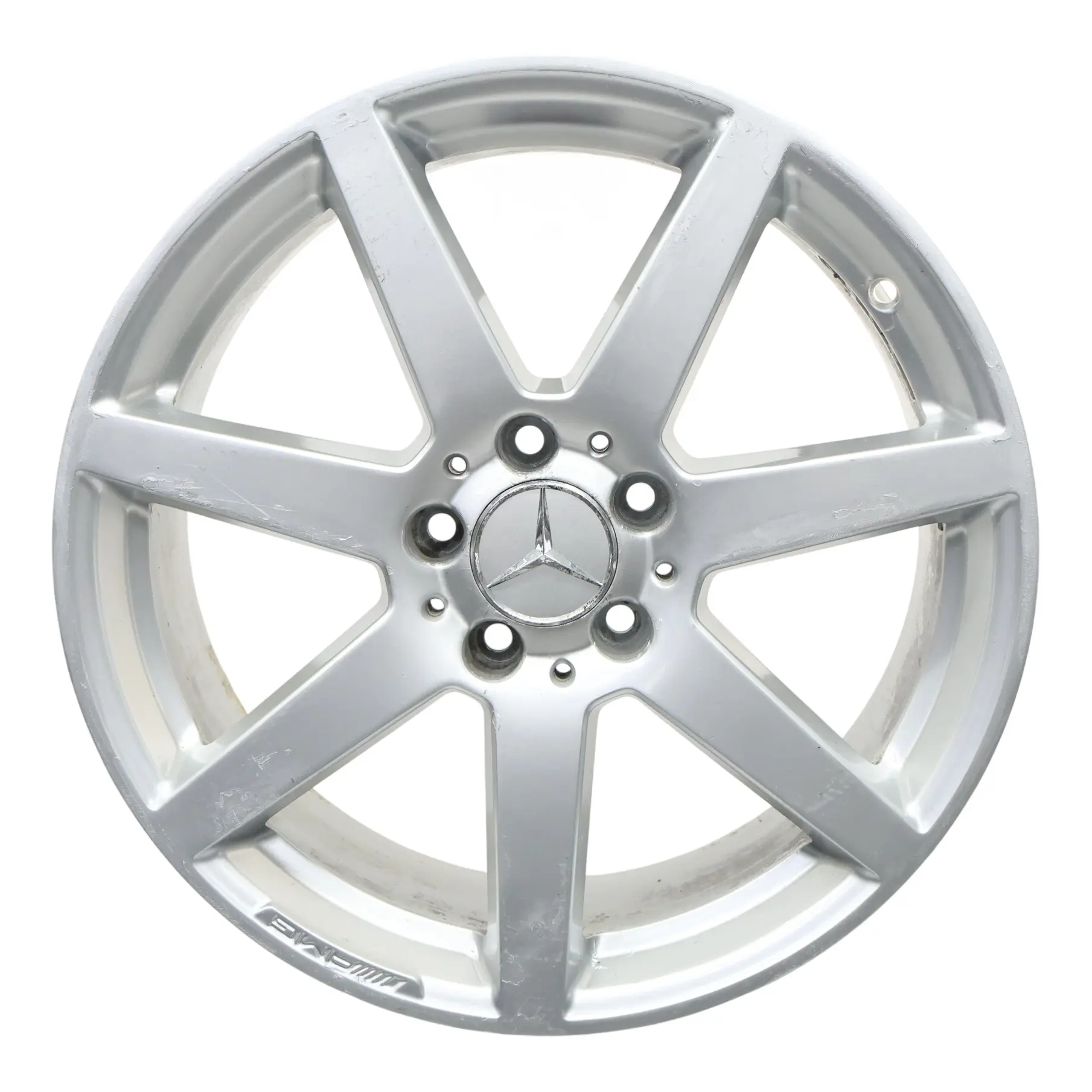 Mercedes W204 7-Spoke AMG Rear Alloy Wheel Rim 18" 8,5J ET:54 A2044019902