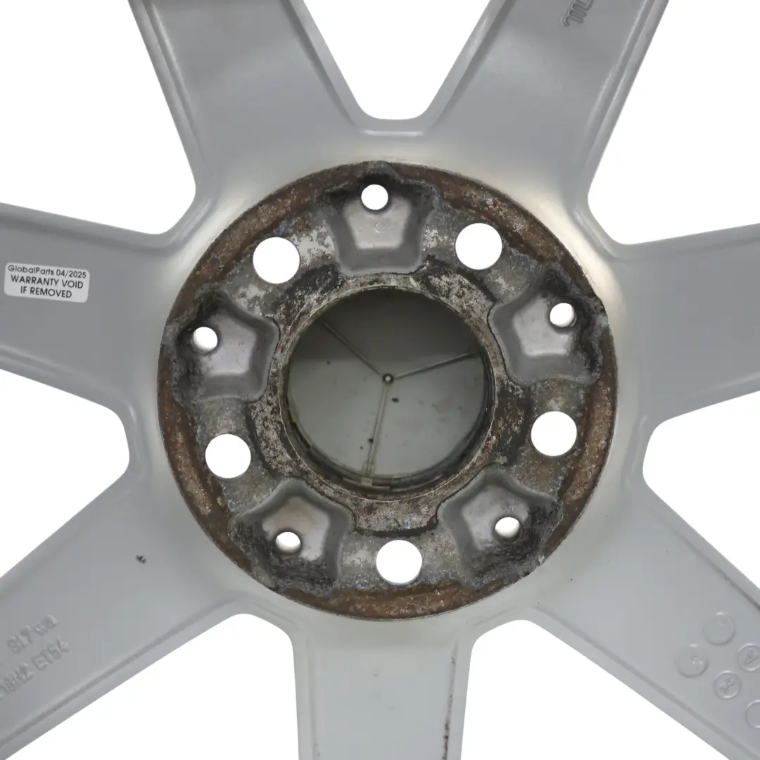 Mercedes W204 7-Spoke AMG Rear Alloy Wheel Rim 18" 8,5J ET:54 A2044019902