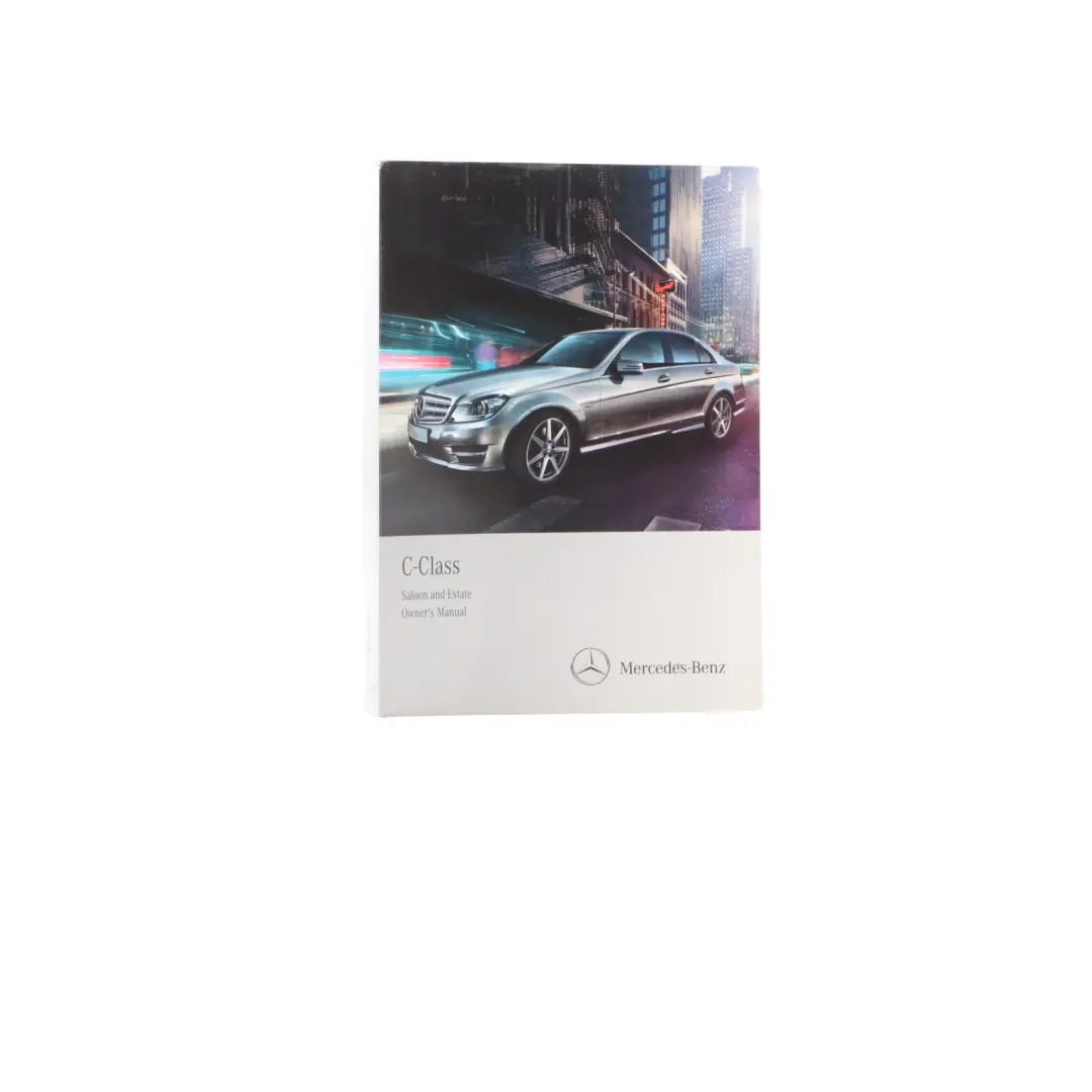 Mercedes W204 Owner's Handbook Instructions Booklet Pouch Case Wallet Set