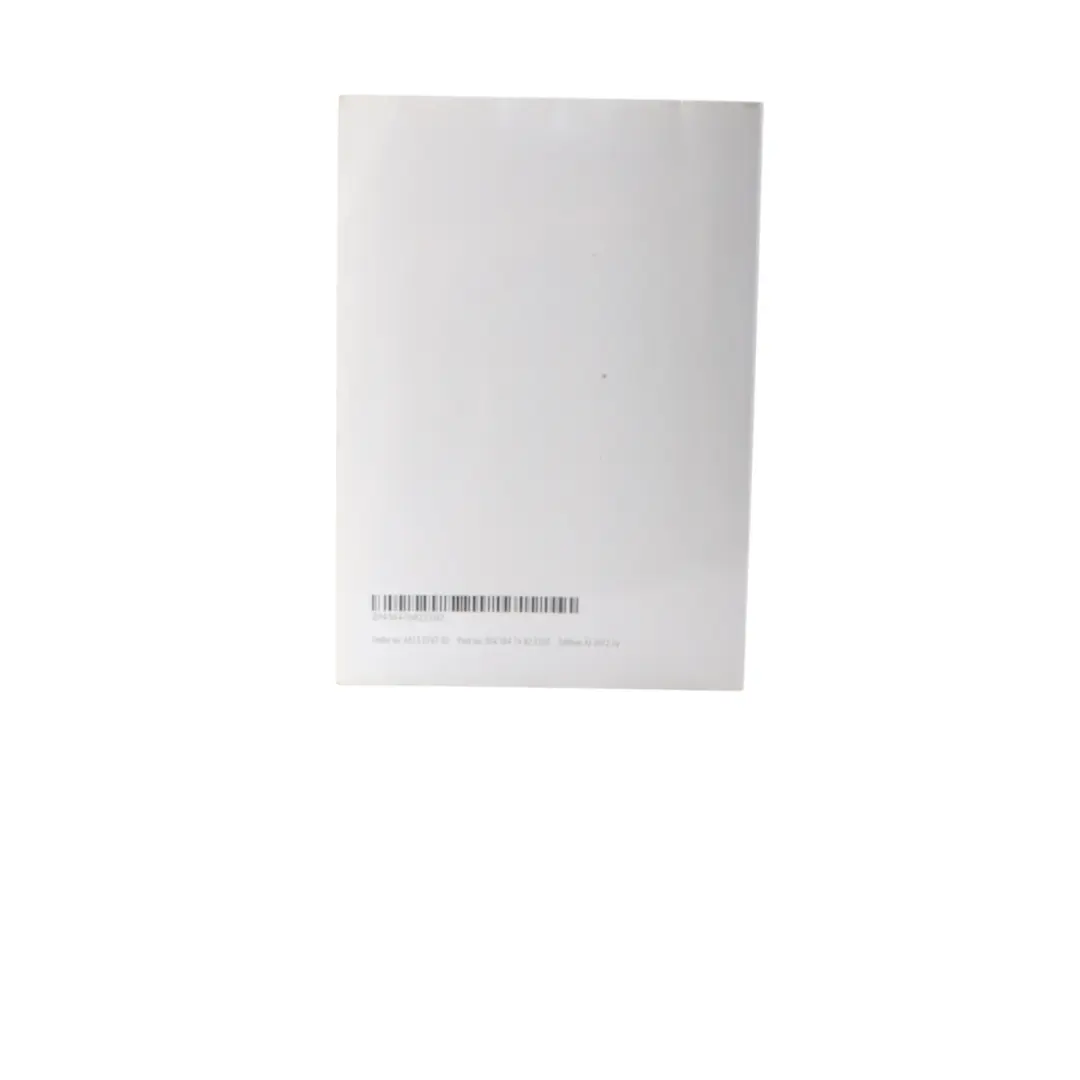 Mercedes W204 Owner's Handbook Instructions Booklet Pouch Case Wallet Set