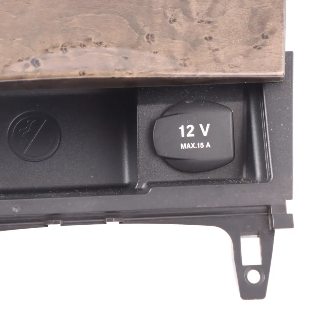 Mercedes W204 W212 Front Centre Console Ashtray Ash Tray Cover Wood A2046801350