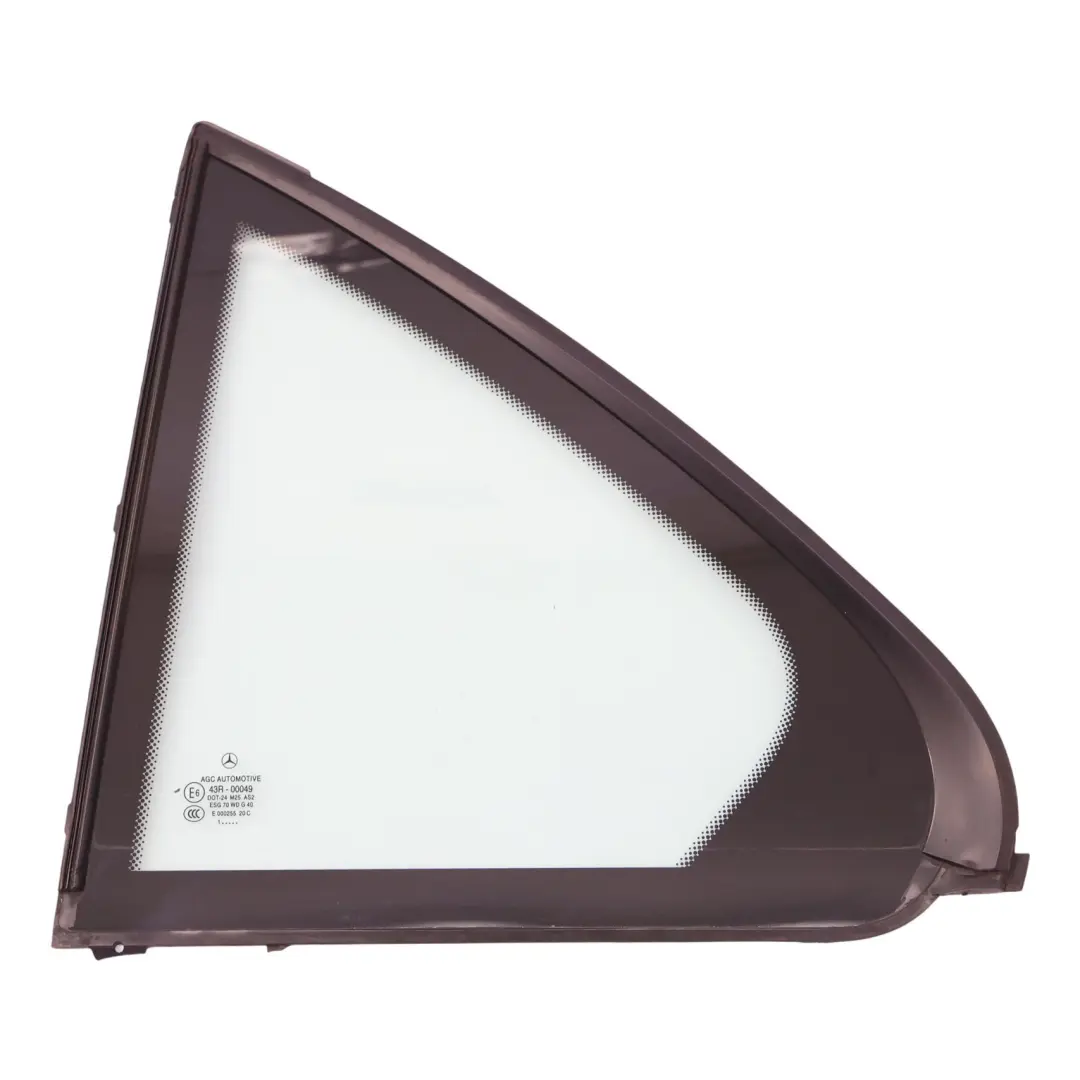 Mercedes W204 Rear Left N/S Quarter Side Window Green Glass AS2