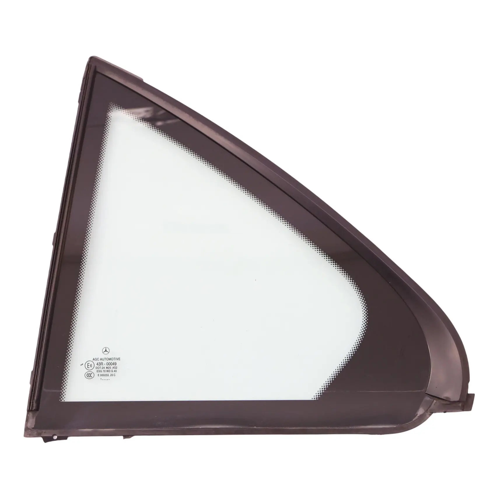Mercedes W204 Rear Left N/S Quarter Side Window Green Glass AS2