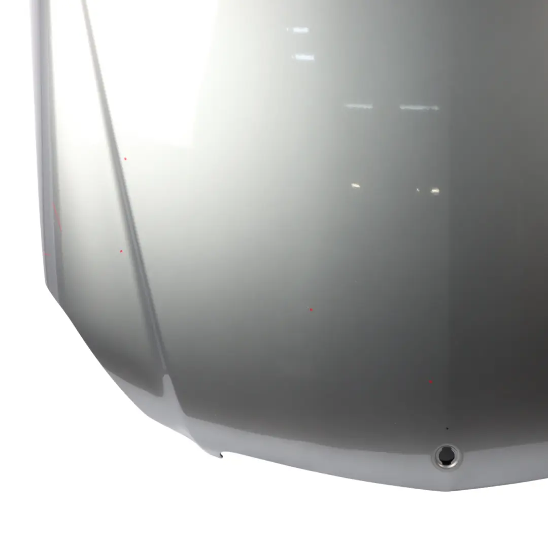 Mercedes W204 Hood Bonnet Trim Panel Engine Cover Palladium Silver - 792
