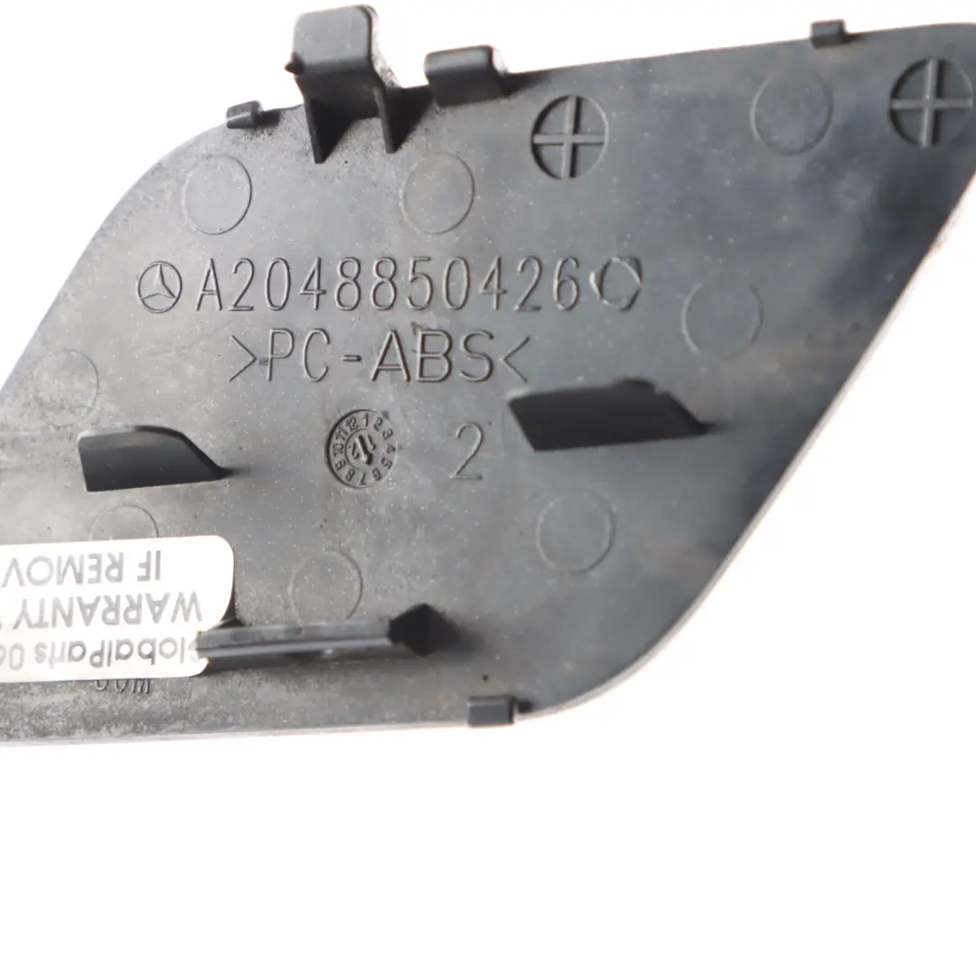 Front Bumper Tow Eye Palladium Silver Metallic 792 Mercedes W204 - SKU A2048850426-PAL - Part number A2048850426