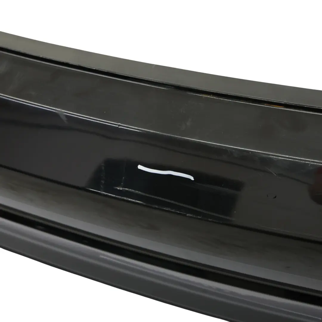 Mercedes W204 Rear Bumper Trim Panel AMG Obsidian Black Metallic - 197