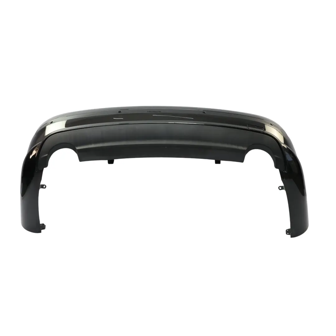 Mercedes W204 Rear Bumper Trim Panel AMG Obsidian Black Metallic - 197