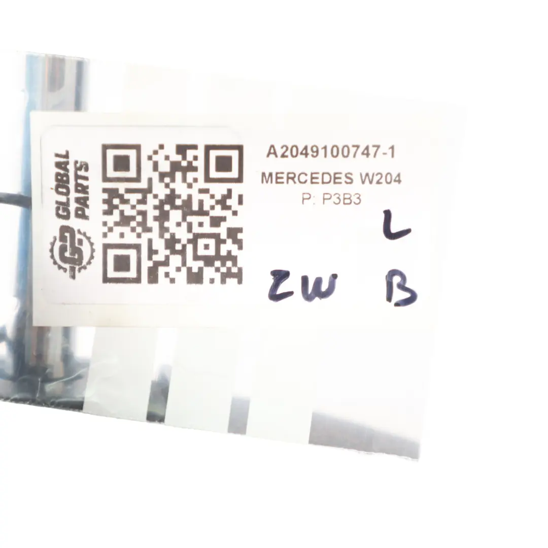 Sedile Anteriore Sinistro Interno Finta Pelle Nero Mercedes W204 - SKU A2049100747-1 - Numero di parte A2049100747