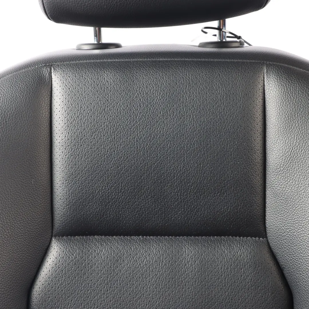 Sedile Anteriore Sinistro Interno Finta Pelle Nero Mercedes W204 - SKU A2049100747-1 - Numero di parte A2049100747
