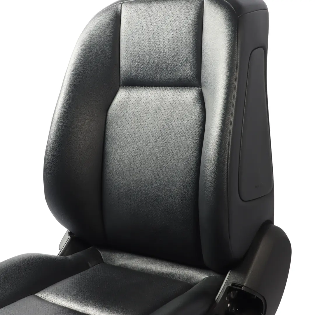 Sedile Anteriore Sinistro Interno Finta Pelle Nero Mercedes W204 - SKU A2049100747-1 - Numero di parte A2049100747