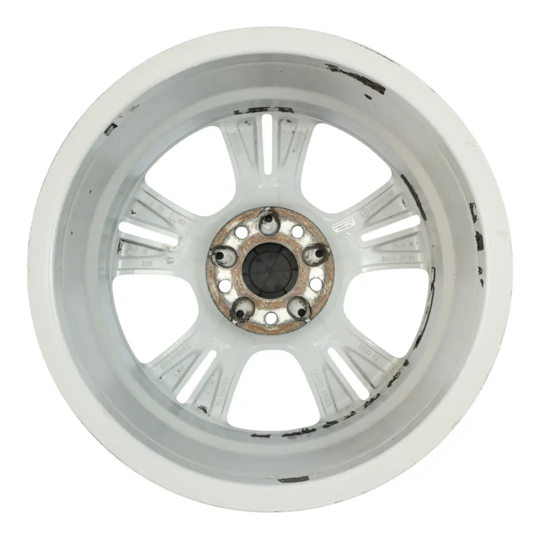 Silber Felge 5 Doppelspeiche 17" 7J ET:48,5 Mercedes W205 - SKU A2054014300-1 - Teilenummer A2054014300