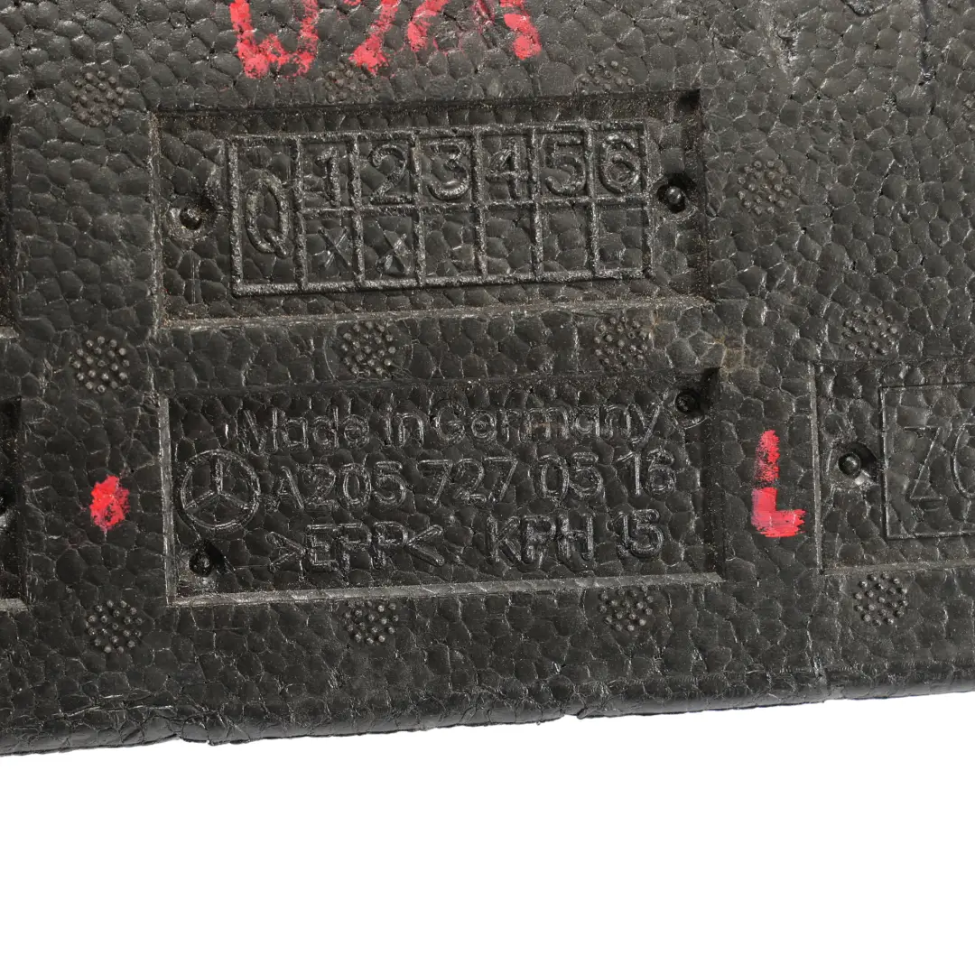 Mercedes W205 S205 Wkładka Izolacja Piankowa Drzwi Prawy Przód A2057270516