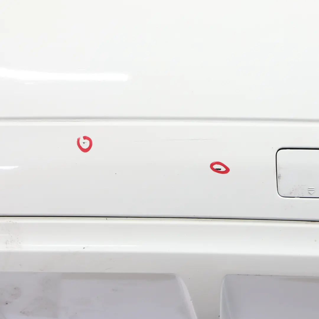 W207 Rear Bumper Trim Panel Covering Calcite White - 650 Mercedes - SKU A2078801247-CW - Part number A2078801247