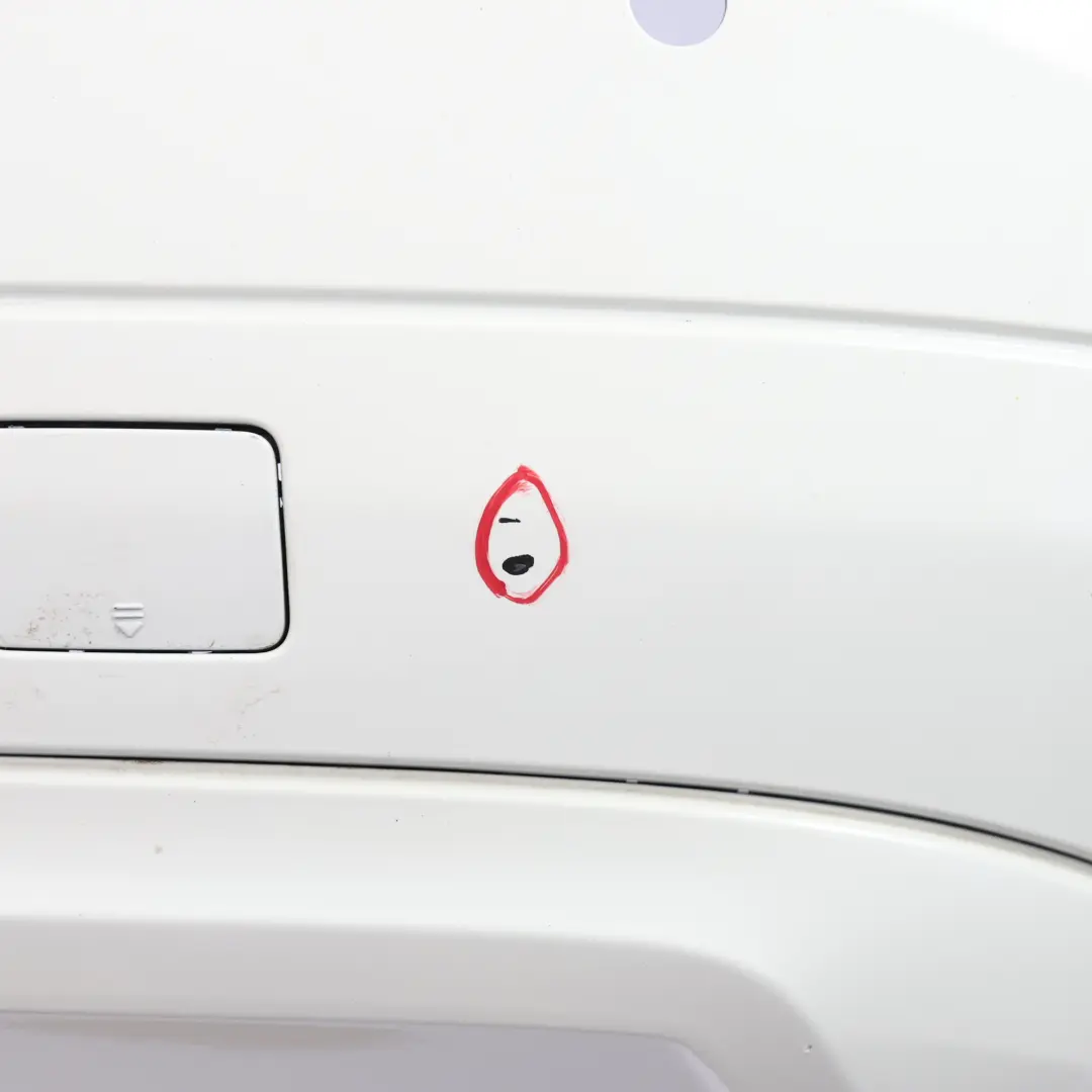 W207 Rear Bumper Trim Panel Covering Calcite White - 650 Mercedes - SKU A2078801247-CW - Part number A2078801247