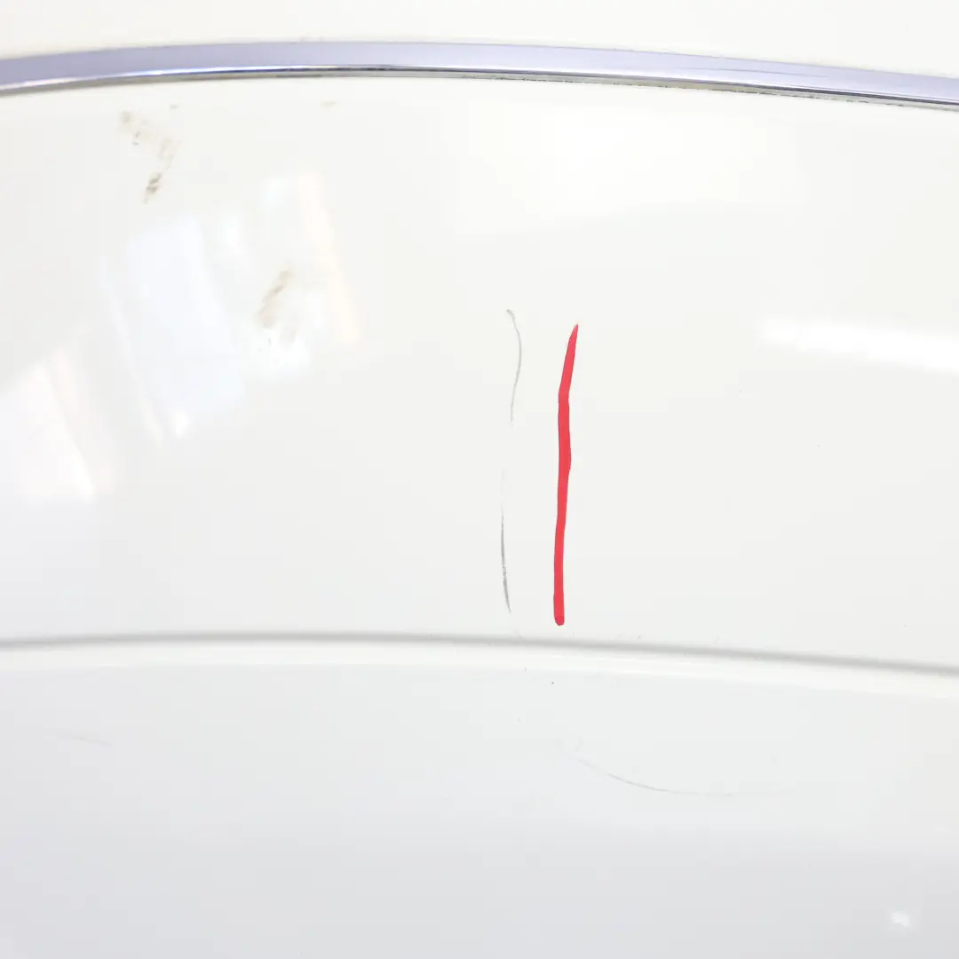 W207 Rear Bumper Trim Panel Covering Calcite White - 650 Mercedes - SKU A2078801247-CW - Part number A2078801247