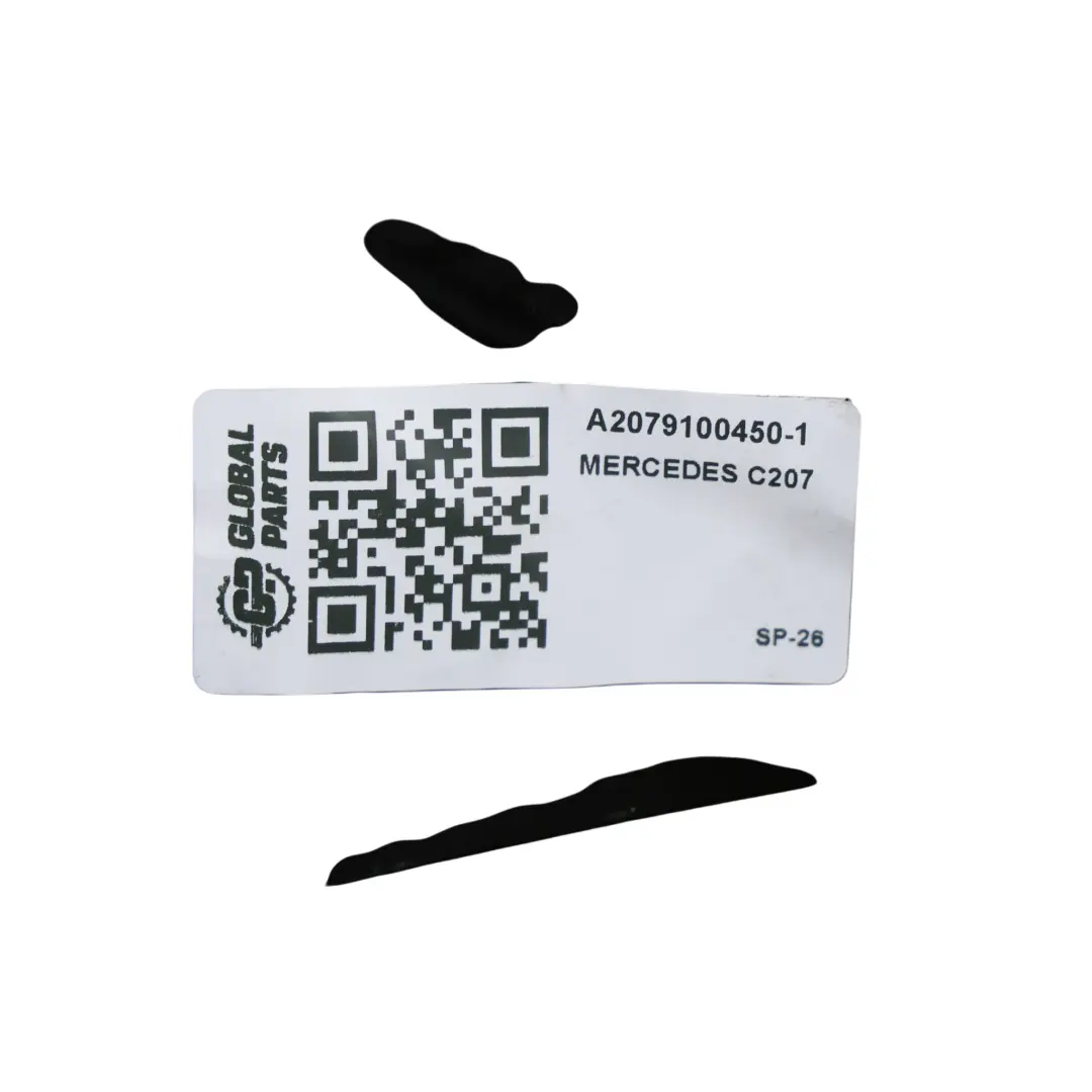 Front Seat Cushion Mercedes C204 A207 C207 Left Right N/O/S Leather Black Heated  - SKU A2079100450-1 - Part number A2079100450