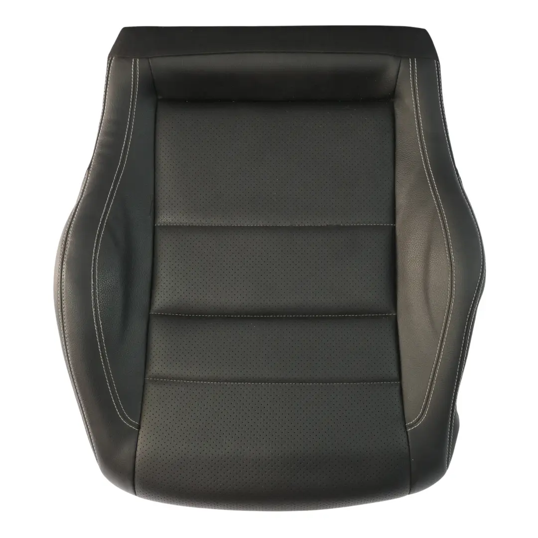 Front Seat Cushion Mercedes C204 A207 C207 Left Right N/O/S Leather Black Heated  - SKU A2079100450-1 - Part number A2079100450