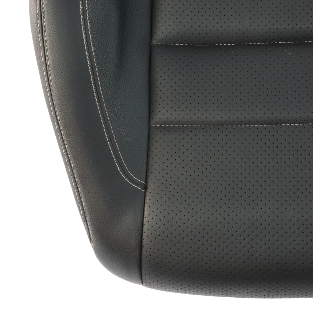 Front Seat Cushion Mercedes C204 A207 C207 Left Right N/O/S Leather Black Heated  - SKU A2079100450-1 - Part number A2079100450