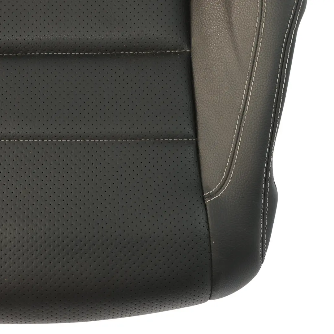 Front Seat Cushion Mercedes C204 A207 C207 Left Right N/O/S Leather Black Heated  - SKU A2079100450-1 - Part number A2079100450