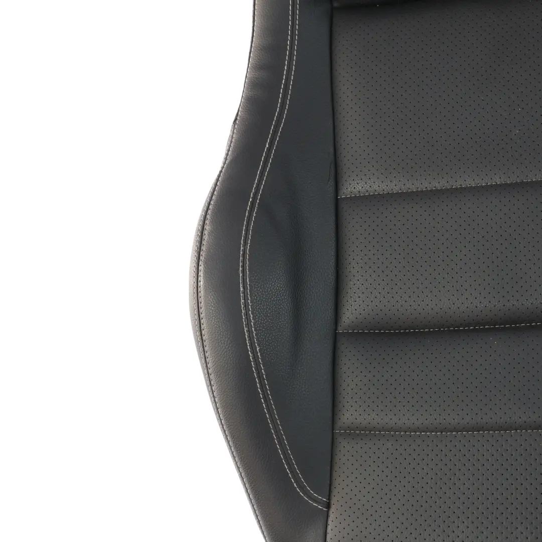 Front Seat Cushion Mercedes C204 A207 C207 Left Right N/O/S Leather Black Heated  - SKU A2079100450-1 - Part number A2079100450
