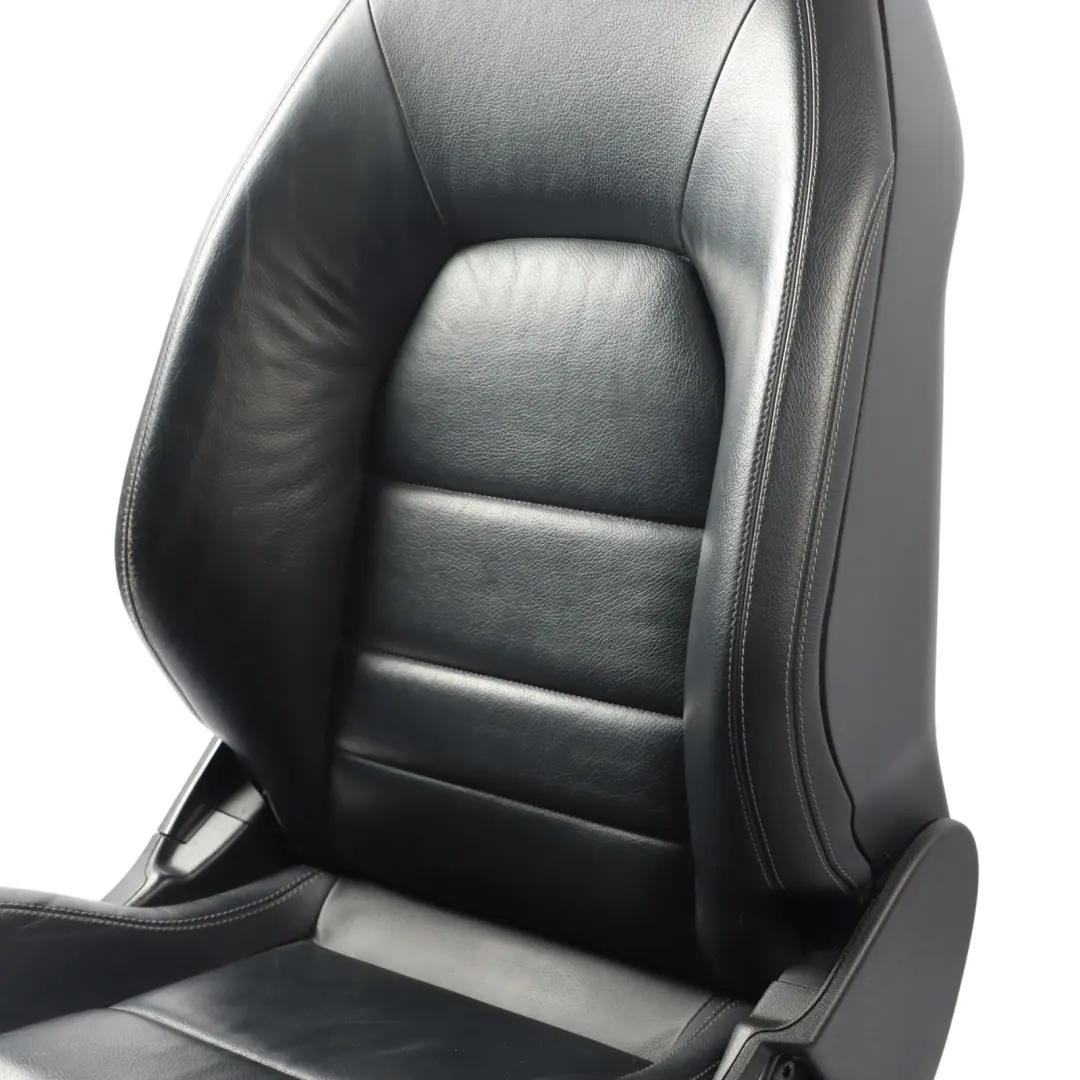 Front Seat Mercedes C204 C207 A207 Coupe Heated Electric Right O/S Black Leather