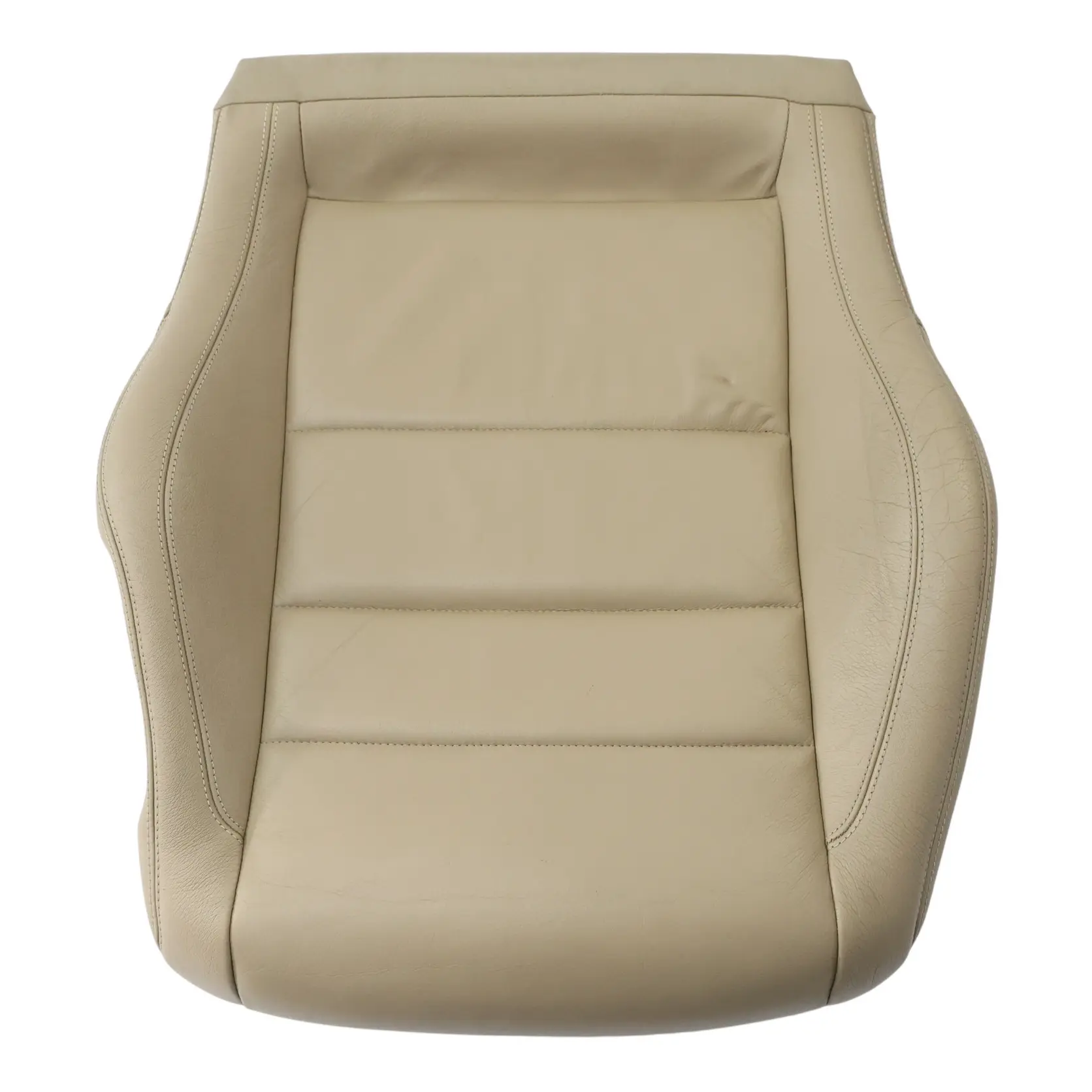 Mercedes W207 Front Seat Cover Heated Left N/S Leather Beige A2079102546